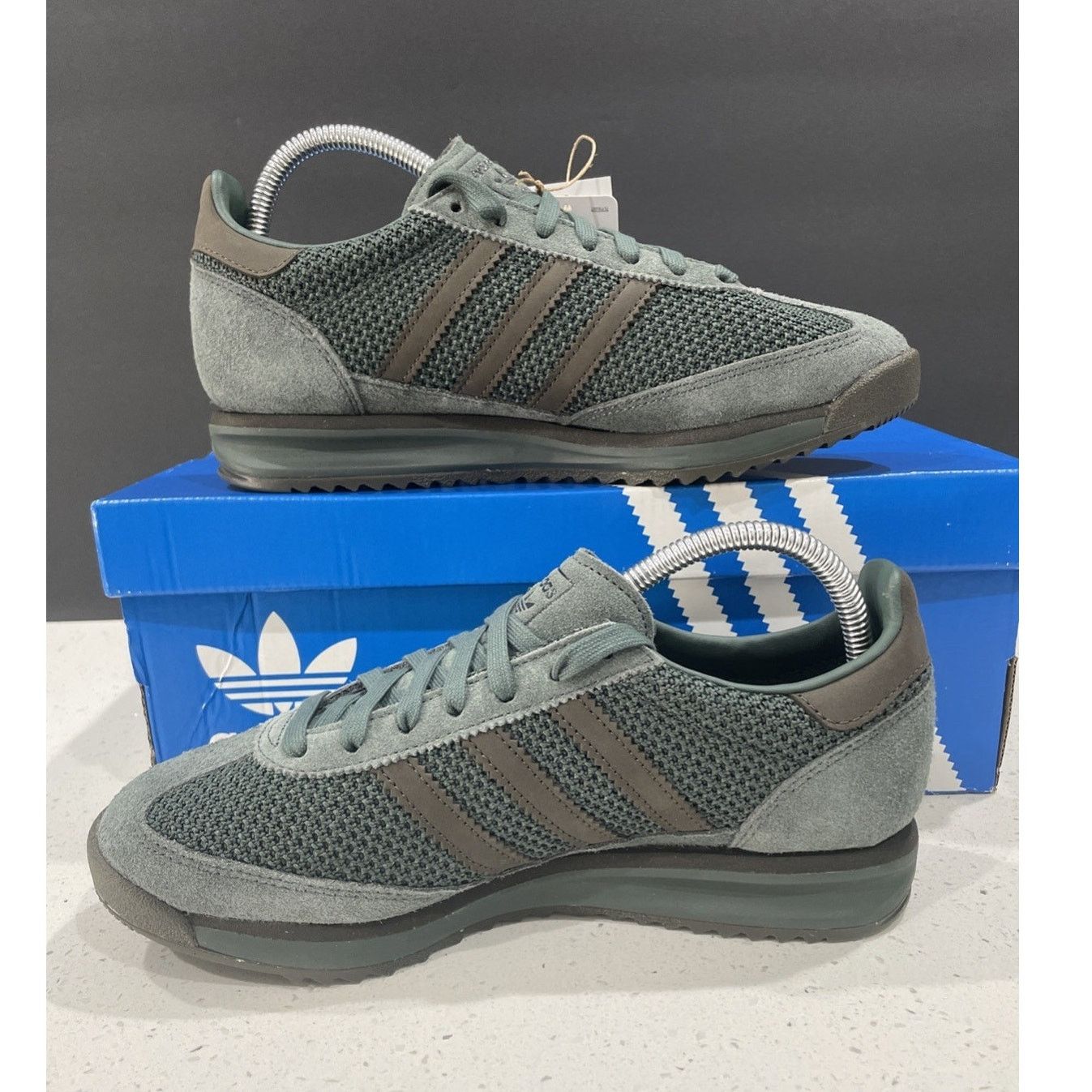 Adidas adidas SL 72 RS Legend Ivy Shadow Olive Men's 7.5 Retro NEW Size US 7.5 / EU 40-41 - 1 Thumbnail
