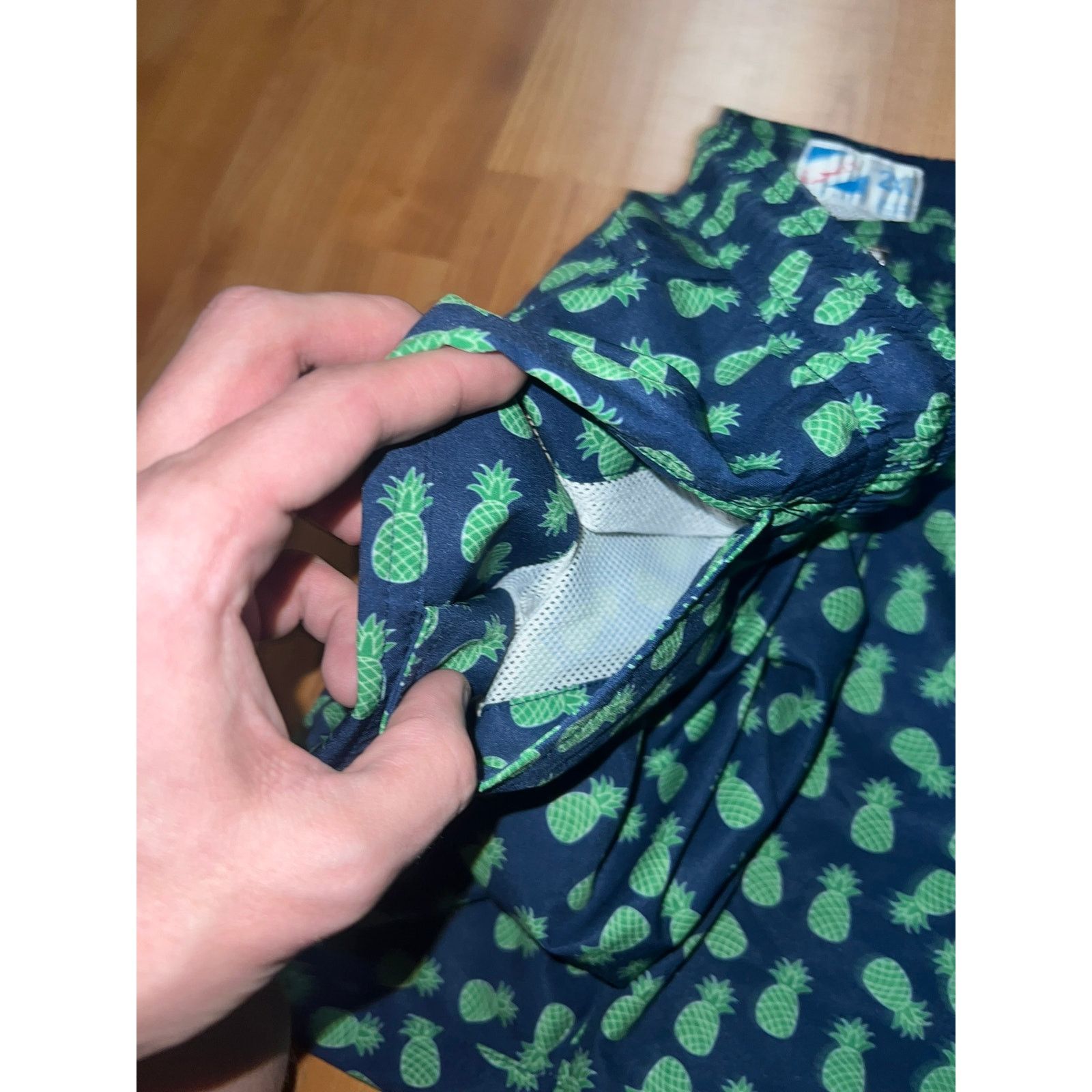 Vintage Bermies Pineapple Swim Shorts Trunks Pineapples Fruit 3.0 2X Size US 38 / EU 54 - 6 Thumbnail