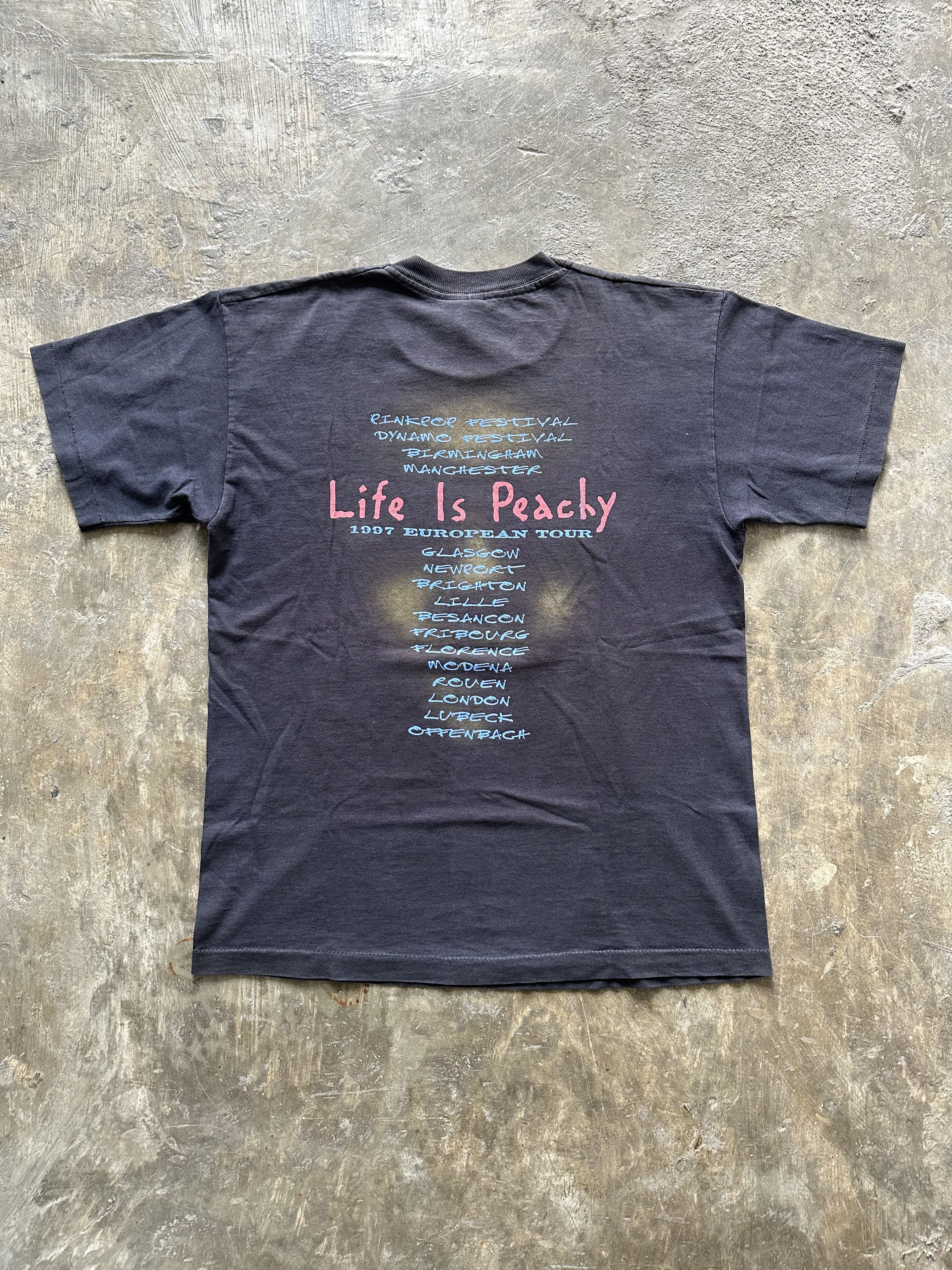 Band Tees Vintage 90s Korn Life Is Peachy Tour Slipknot Deftones Size US L / EU 52-54 / 3 - 3 Thumbnail