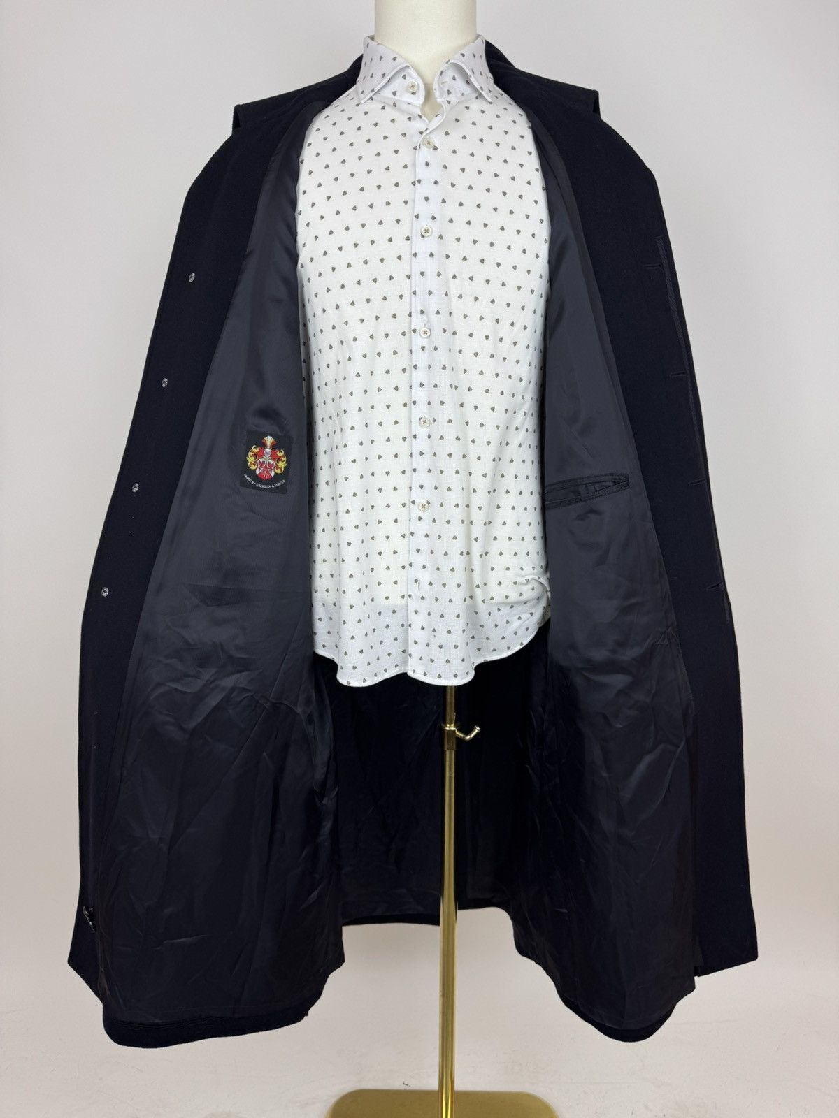 Bugatti Vintage Bugatti Wool Belted Trench Coat Mens Size 50 Size US M / EU 48-50 / 2 - 10 Thumbnail