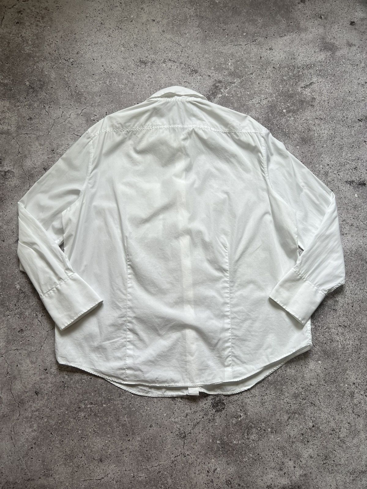 Acne Studios Acne Studios Cotton Shirt Button Up Long Sleeve Size XS / US 0-2 / IT 36-38 - 11 Thumbnail