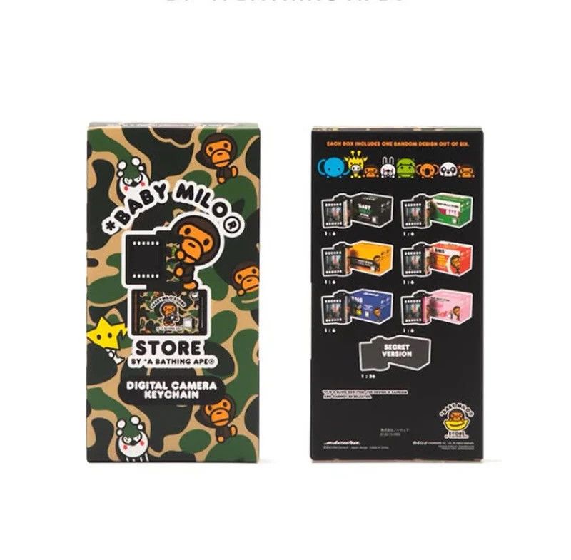 Bape Bape Baby Milo Blind Box Digital Camera Keychain Size ONE SIZE - 1 Thumbnail