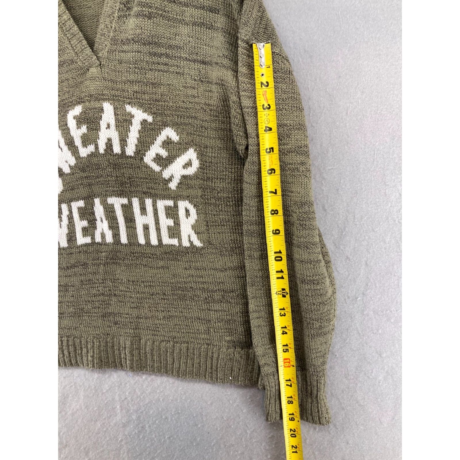 Vintage Marled Reunited Clothing Hoodie Sweater Womens Small Green Hooded Casual Pullover Sweater Weather Classic 90s Theme Mens Womens Size S / US 4 / IT 40 - 4 Thumbnail