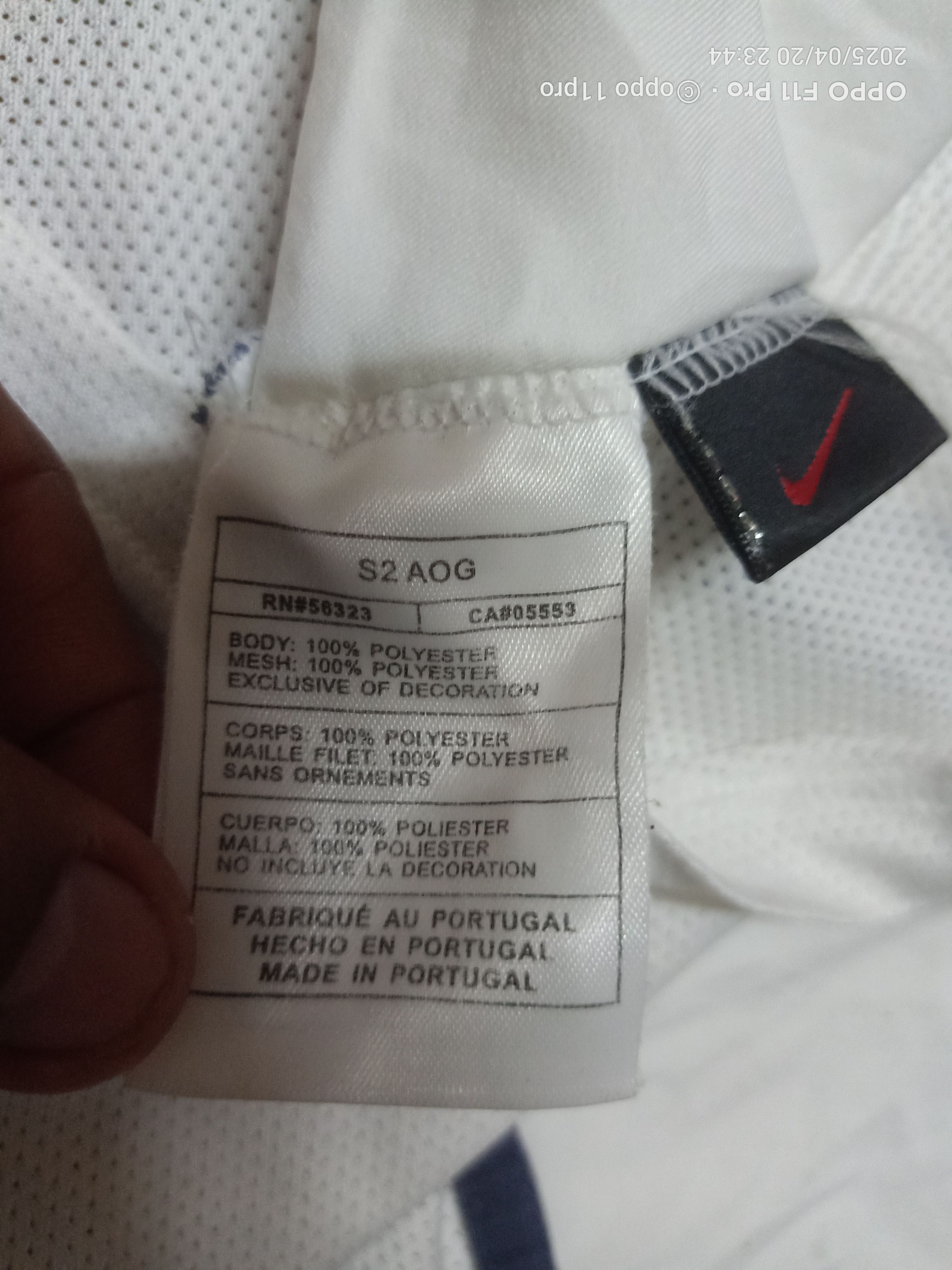 Nike × Vintage Jersey Y2k Portugal By Nike Size US XL / EU 56 / 4 - 6 Thumbnail