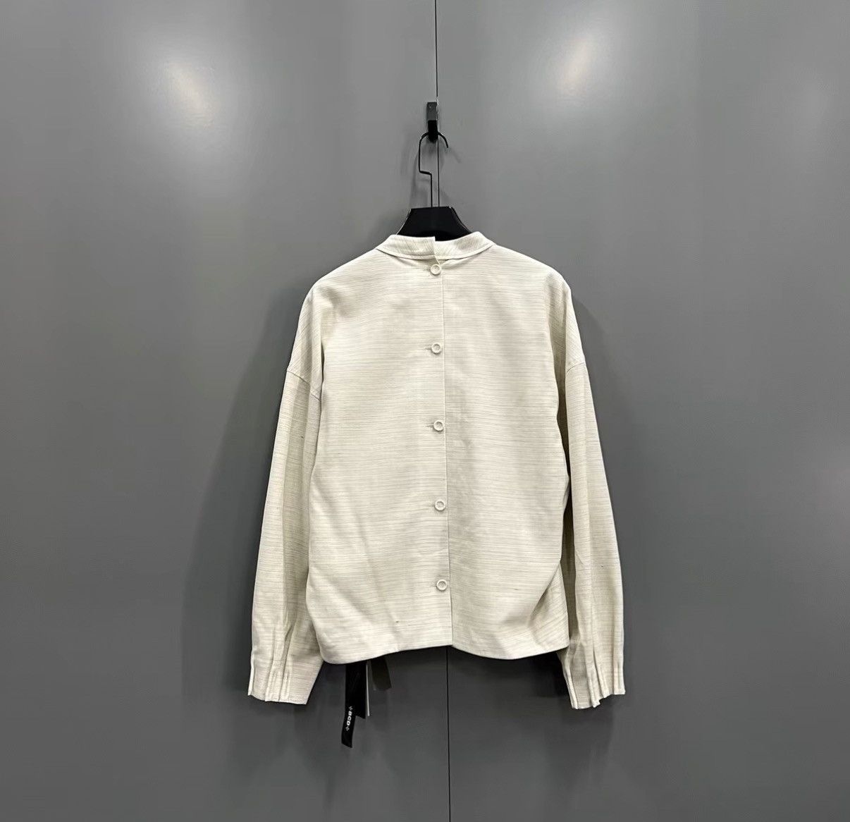 Dior Dior Beige Striped Stand Collar Sweatshirt Jacket J41 Size US M / EU 48-50 / 2 - 2 Thumbnail