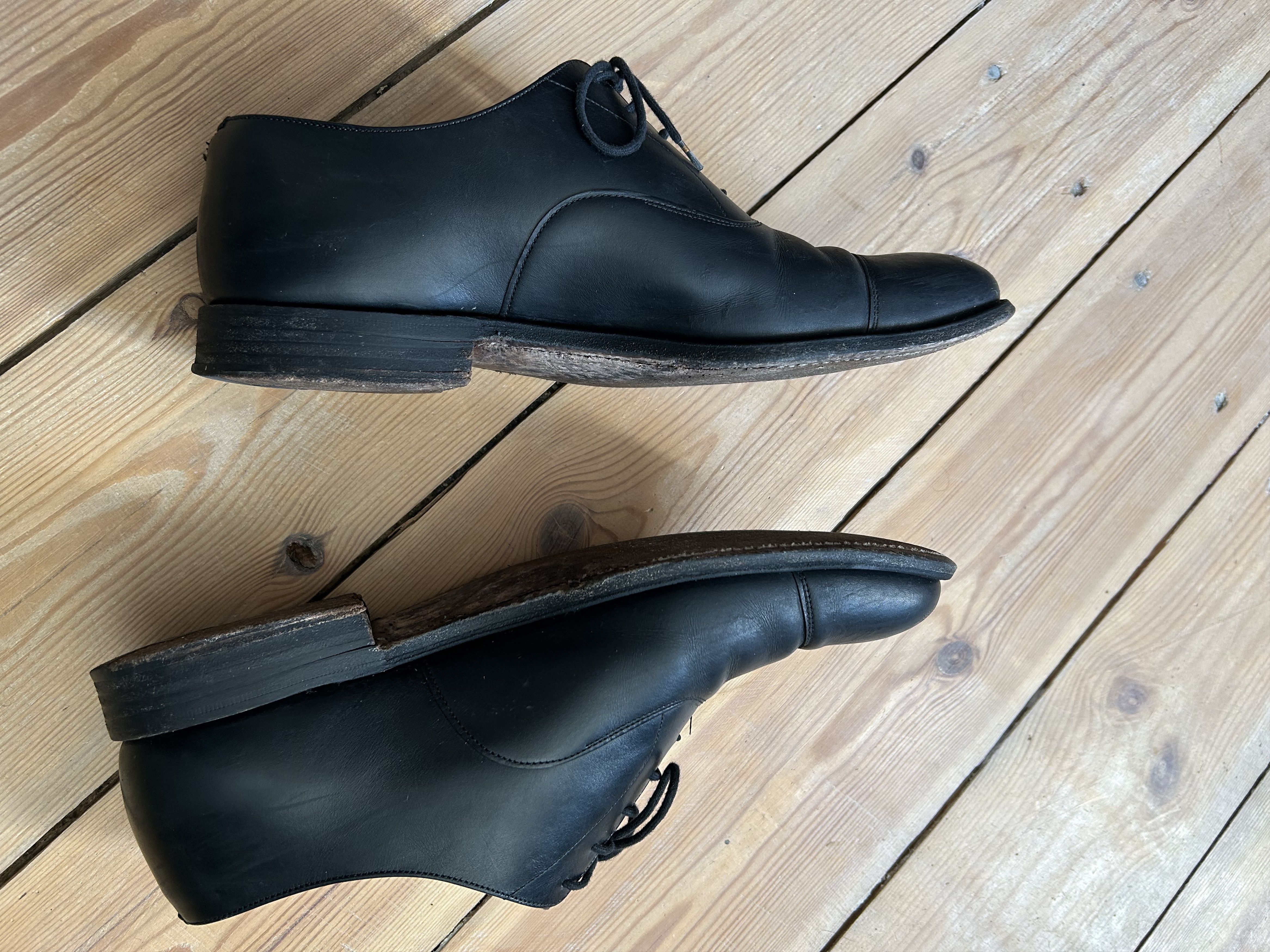 Church's Churchs Derby Cartmel Black Dress Shoes Size US 10.5 / EU 43-44 - 5 Thumbnail