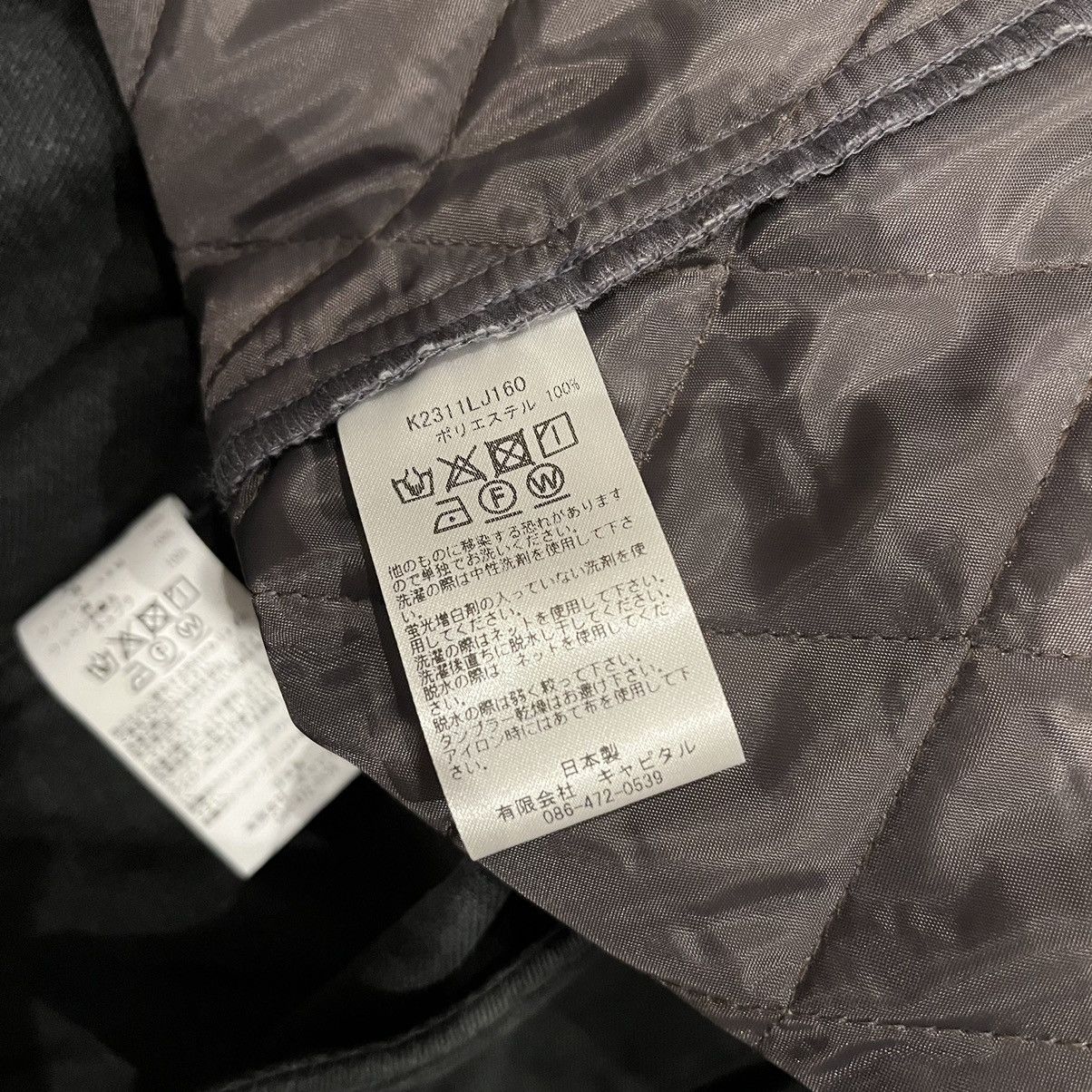 Kapital 14OZ denim DRIZZLER JACKET smiley Anarchy remake stk size 2 Size US M / EU 48-50 / 2 - 11 Thumbnail