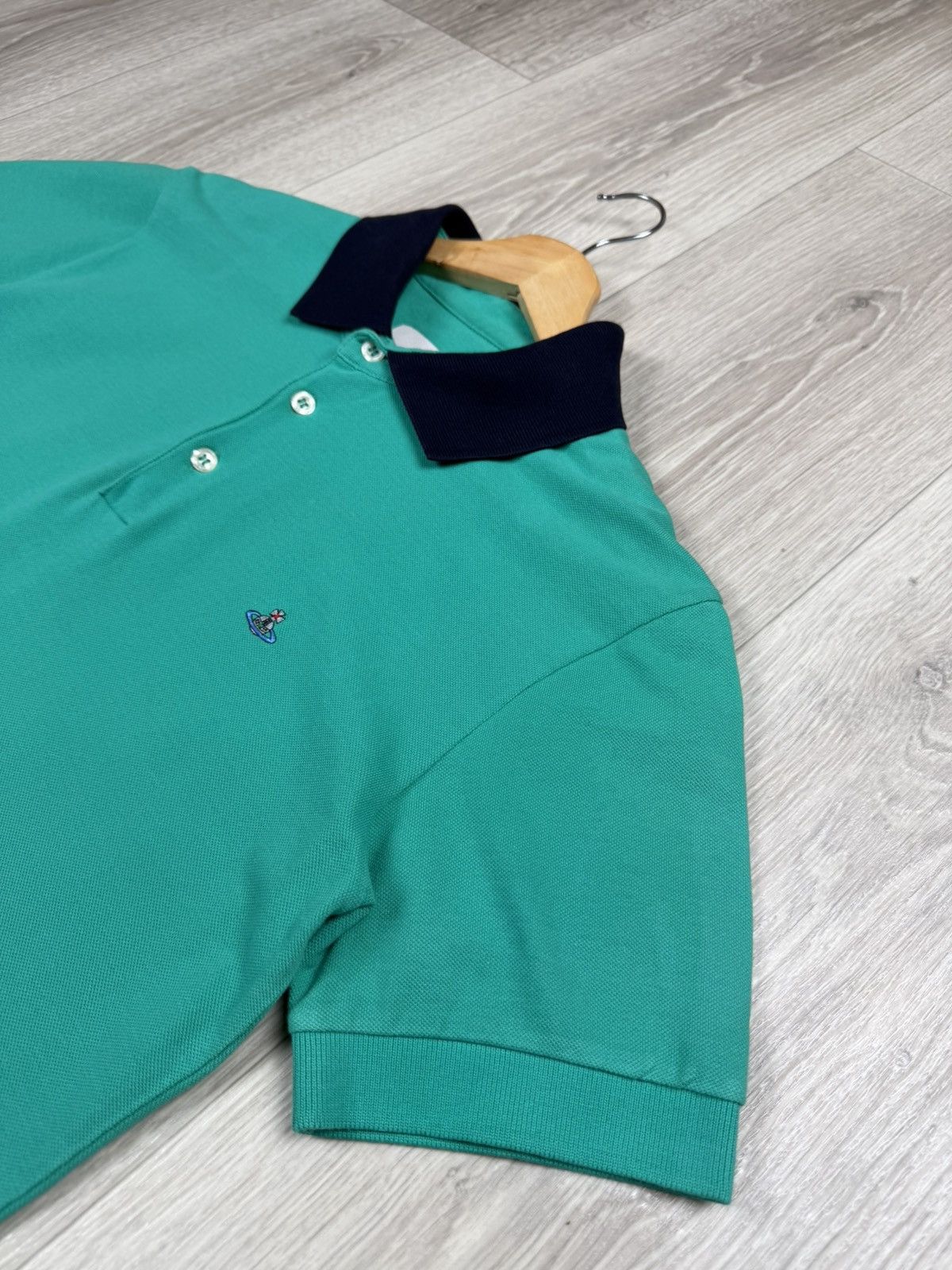 Vivienne Westwood Vivienne Westwood Green Polos Shirt Size S Size US S / EU 44-46 / 1 - 4 Thumbnail
