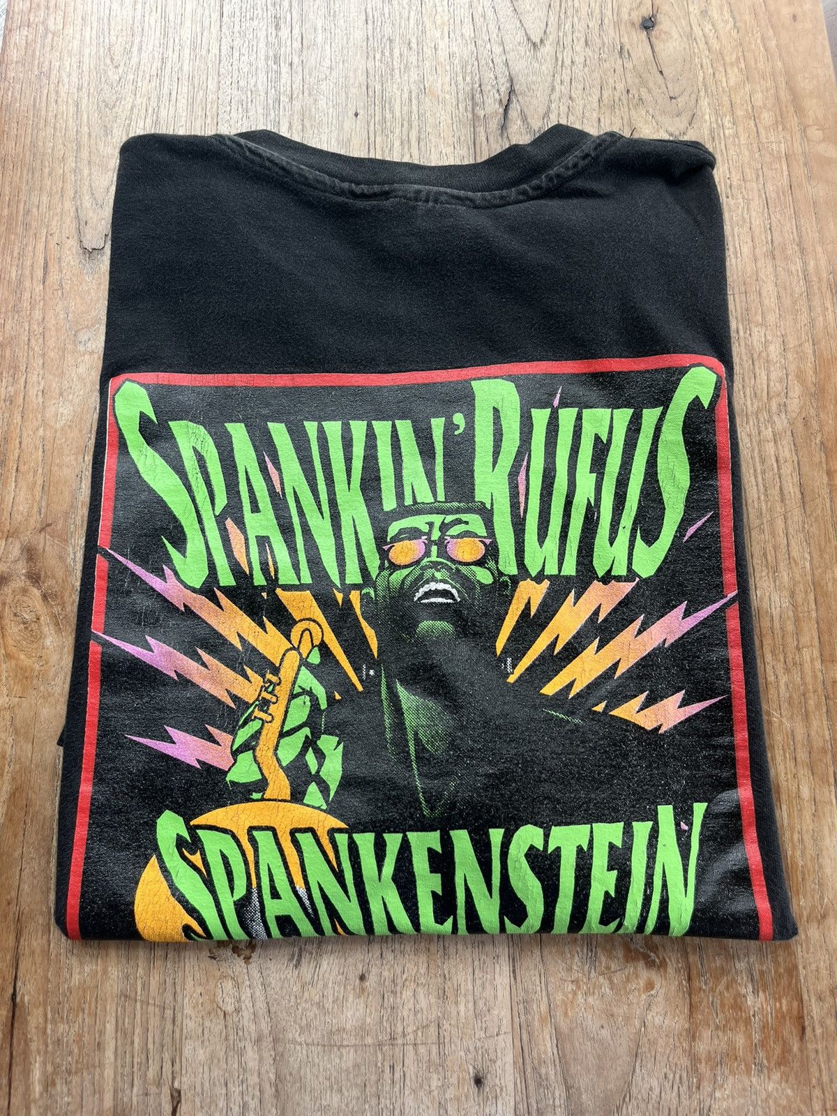 Vintage Vintage SPANKIN’RUFUS Spankenstein 94’s Brian Schultz shirt Size US XL / EU 56 / 4 - 1 Thumbnail