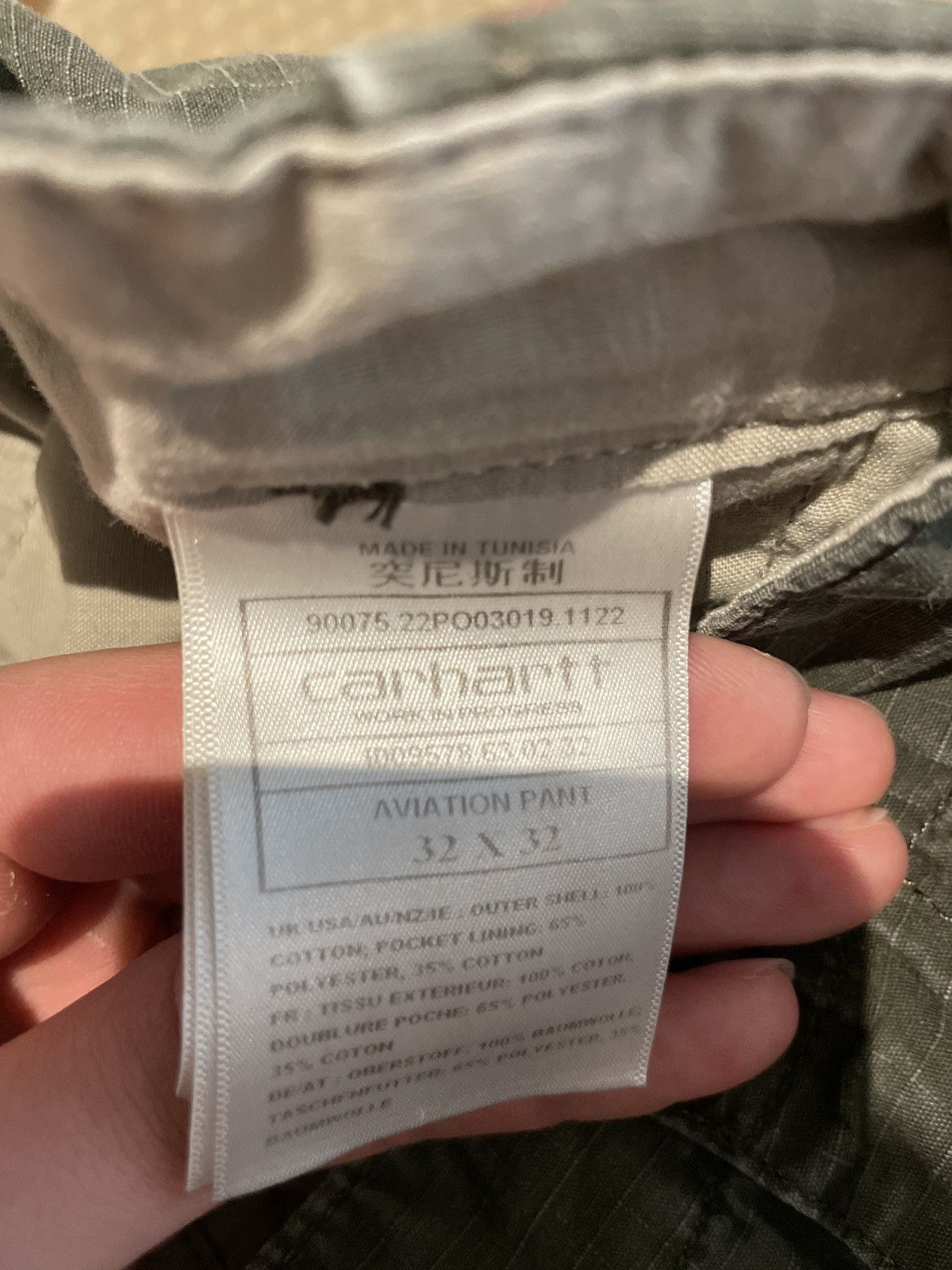 Carhartt Aviation pant Size US 32 / EU 48 - 3 Thumbnail