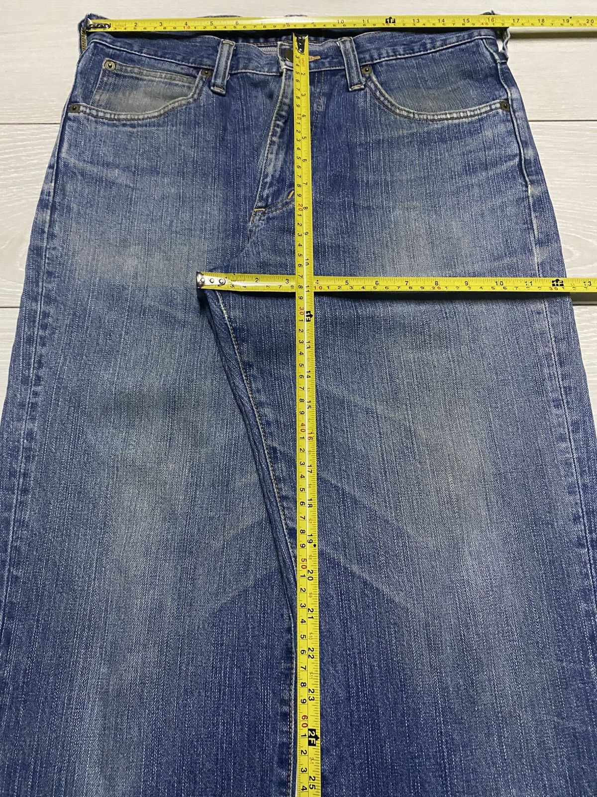 Wrangler Vintage Wrangler Greensboro USA Made in Japan Loose Jeans Size US 32 / EU 48 - 12 Thumbnail