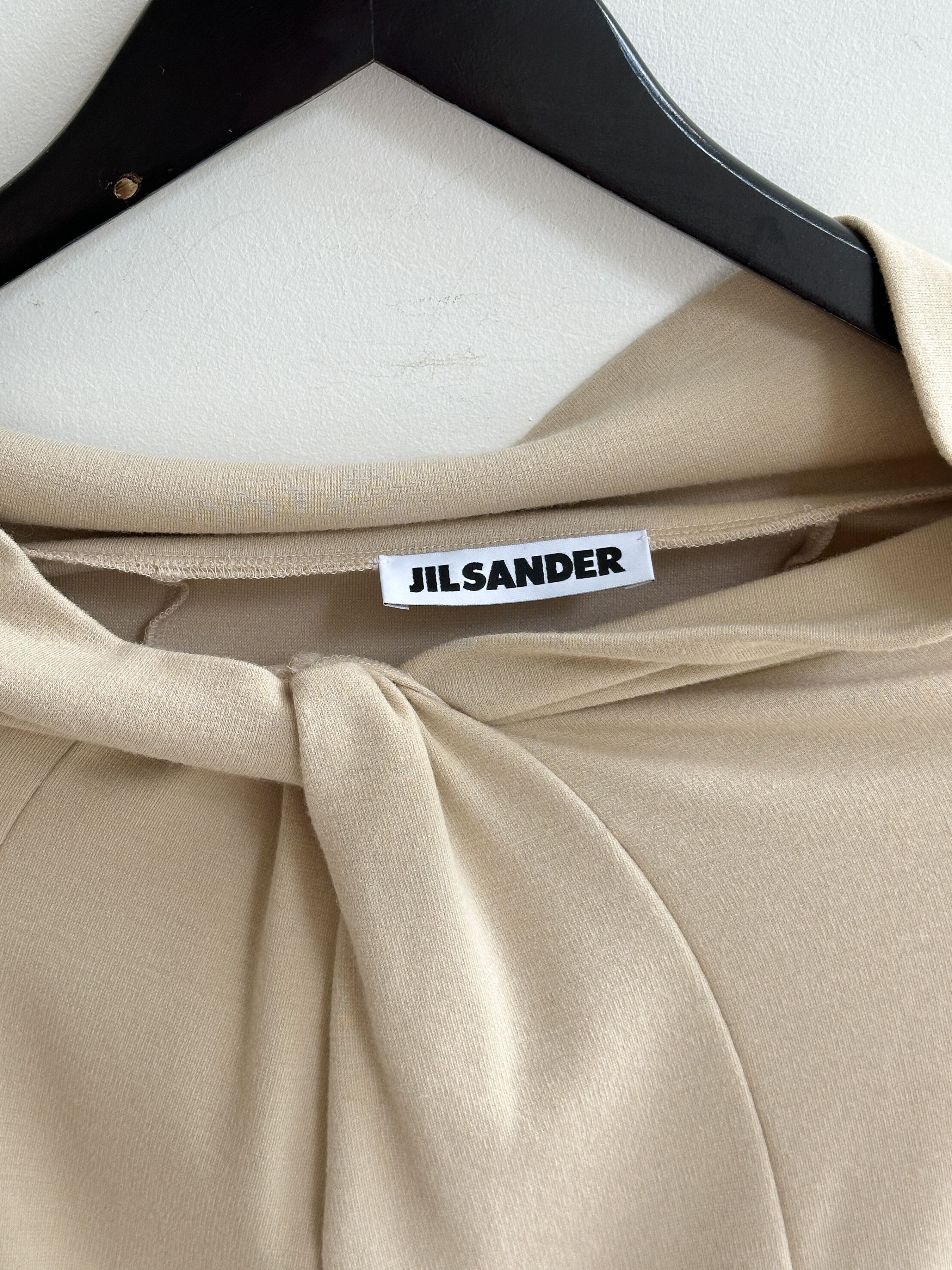 Jil Sander Jil Sander Beige Midi Skirt Size 24" / US 00 / IT 34 - 6 Thumbnail