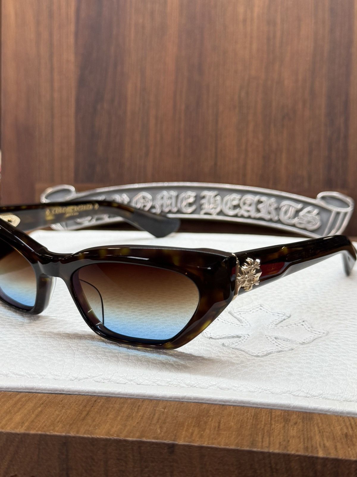 Chrome Hearts Chrome Hearts HALLLA BALUUUU Sunglasses Size ONE SIZE - 3 Thumbnail