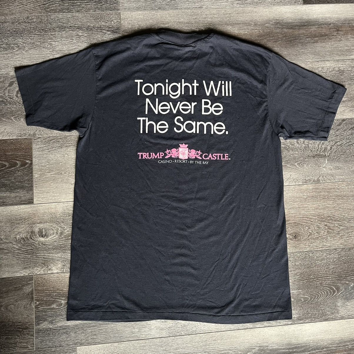 Vintage Vintage 80s Freddie Roman Tonight Live Trump Castle T Shirt Size US L / EU 52-54 / 3 - 4 Thumbnail