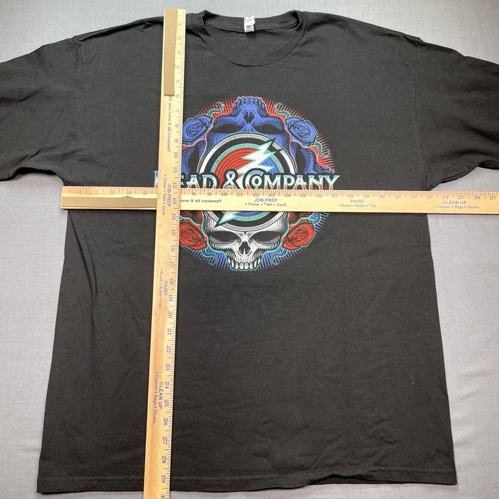 Vintage Dead & Company Shirt Mens XL Black 2018 Summer Tour Dodgers Stadium Tee Alstyle Size US XL / EU 56 / 4 - 4 Thumbnail