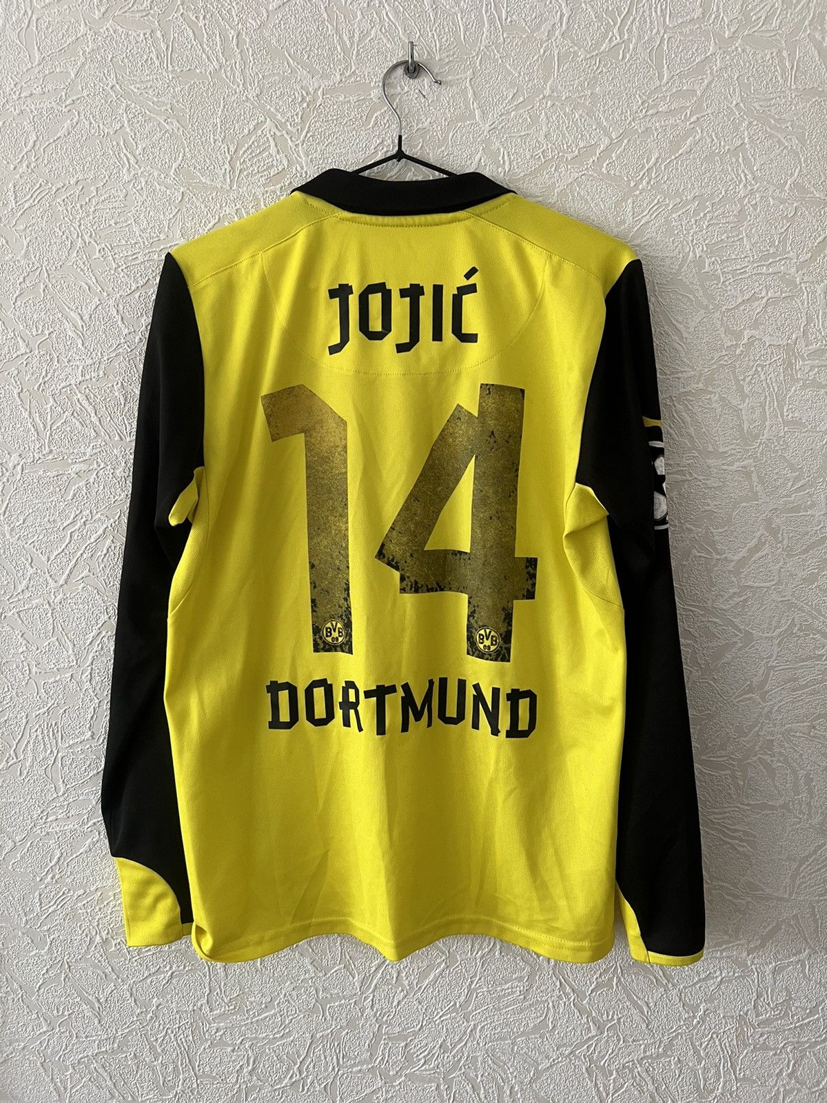 Puma BORUSSIA DORTMUND 2013 2014 HOME SHIRT JERSEY PUMA #14 JOJIC Size US S / EU 44-46 / 1 - 4 Thumbnail