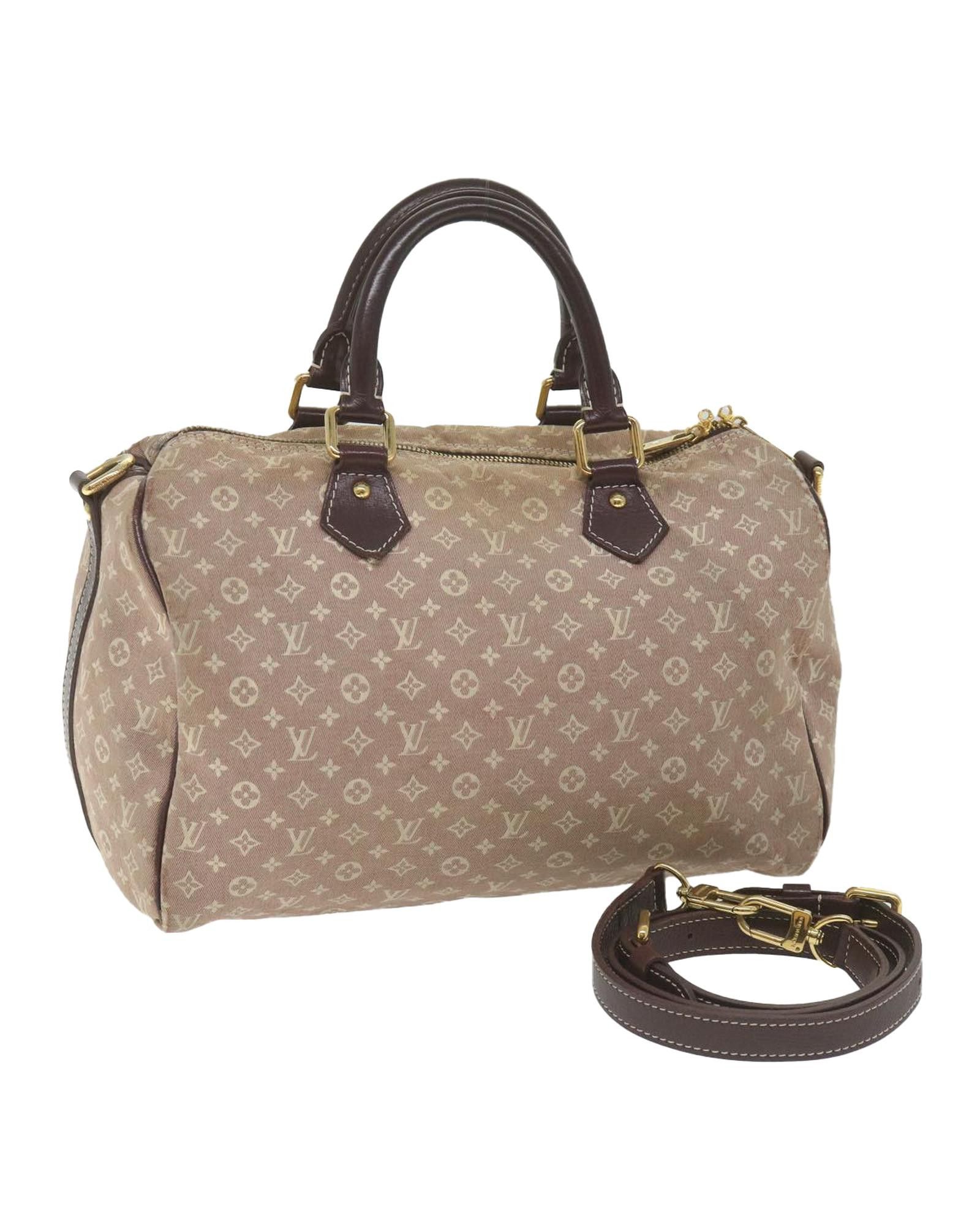 image of Louis Vuitton Monogram Idylle Shoulder Bag With Strap in Sepia, Women's