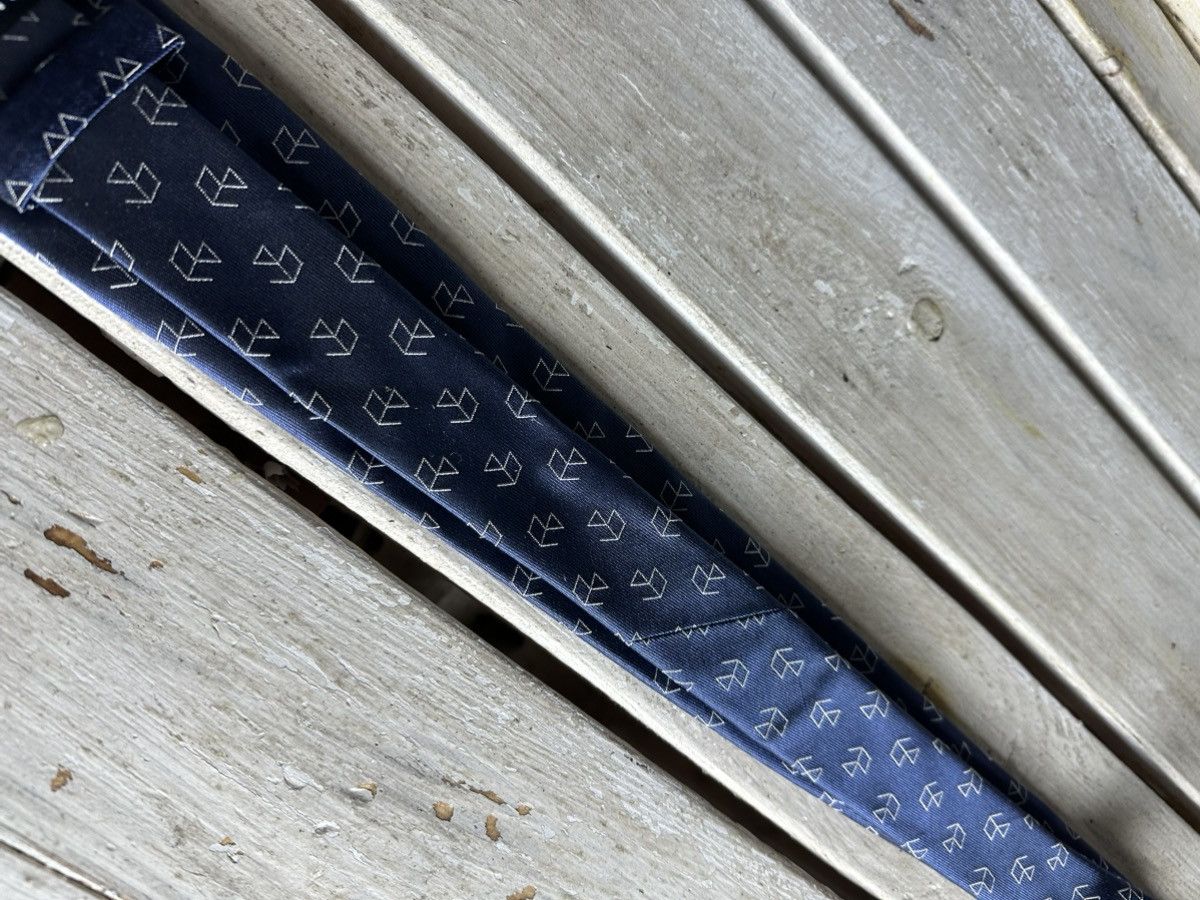 Designer × Karl Lagerfeld 🚨RARE KARL LAGERFIELD Tie old money style luxury monogram Size ONE SIZE - 4 Thumbnail