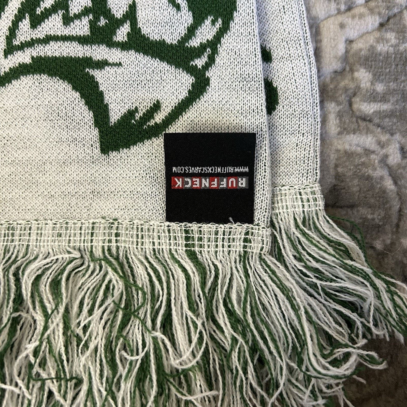 Adidas Utah Valley Wolverines Adidas Ruffneck Scarf Green/White Size ONE SIZE - 7 Thumbnail