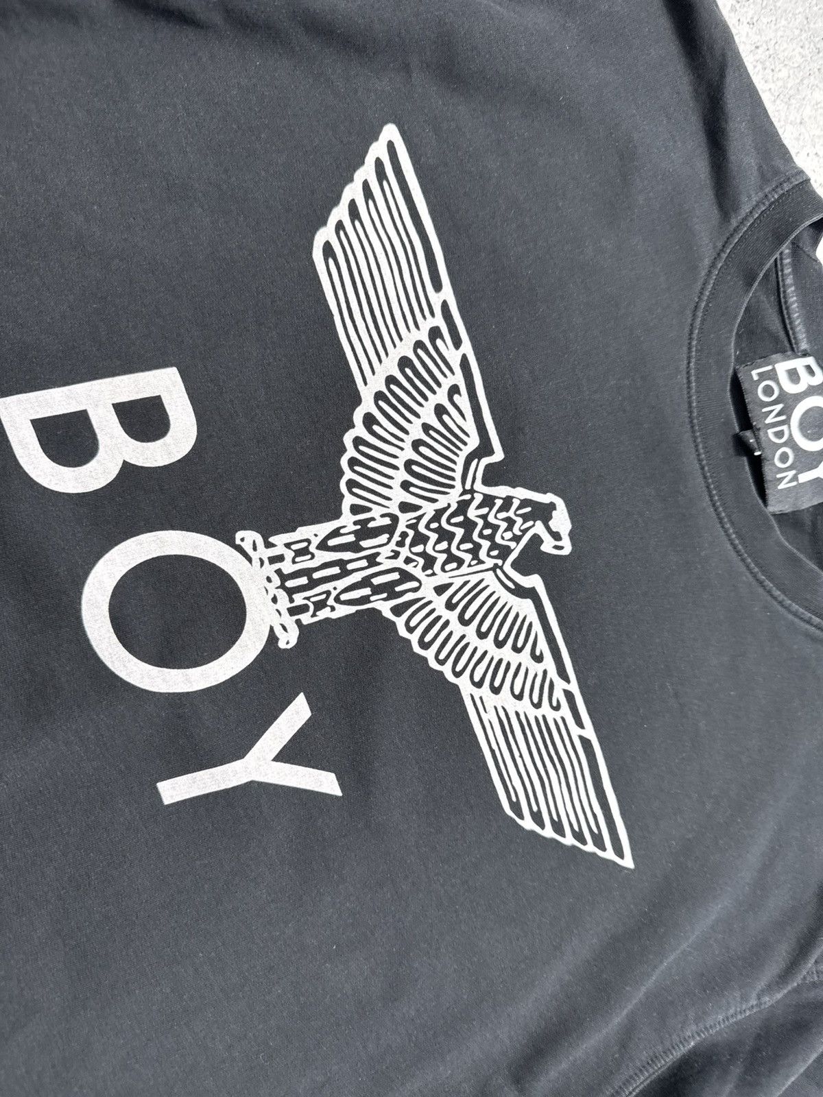 Boy London Boy London Vintage Sweatshirt Big Logo Black Size US L / EU 52-54 / 3 - 6 Thumbnail