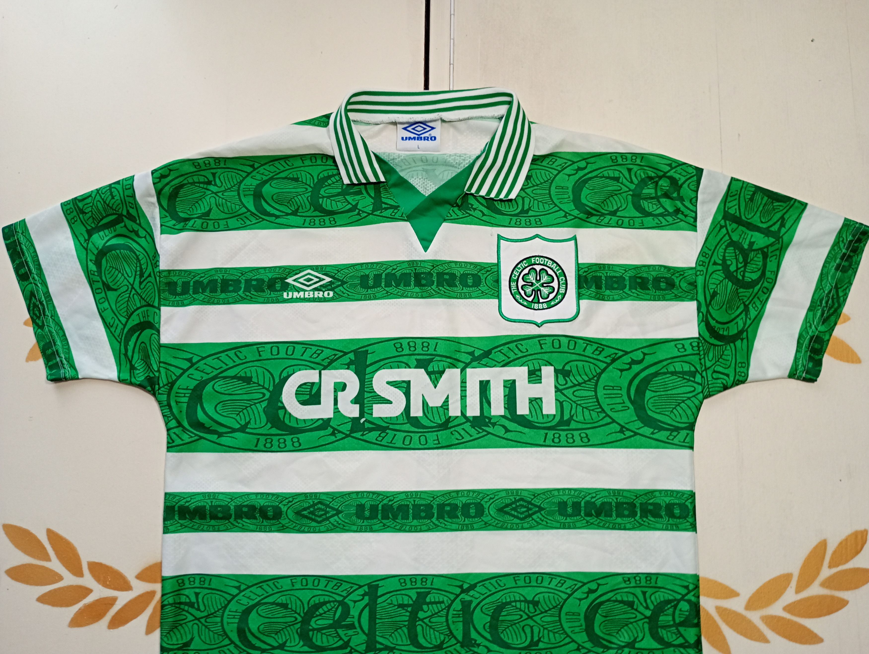 Umbro Umbro Celtic FC Home Jersey 1995-1997 Size US L / EU 52-54 / 3 - 4 Thumbnail