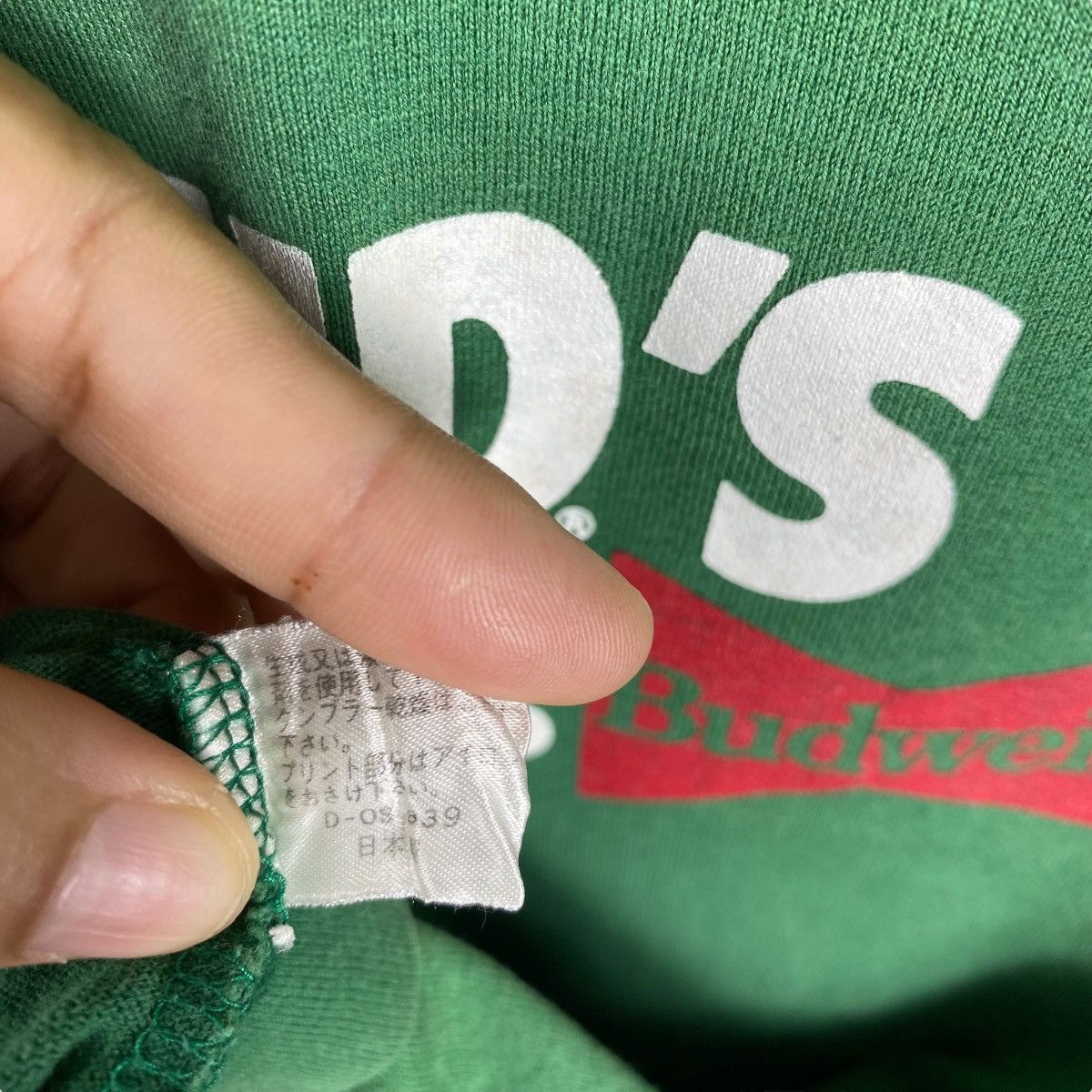 Budweiser × Vintage Vintage 90's BUDWEISER This Bud's For You Long Sleeve Tee Size US M / EU 48-50 / 2 - 6 Thumbnail