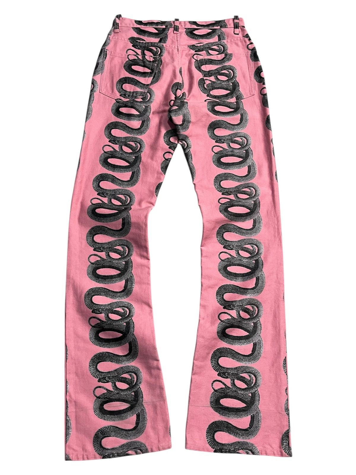 Hysteric Glamour Archive Hysteric Glamour Snake Print Jeans Size US 27 - 4 Thumbnail