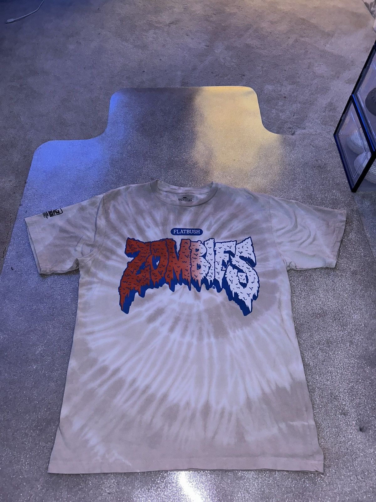 image of Super Flatbush Zombies Tiedye T in Tie Dye, Men's (Size Medium)
