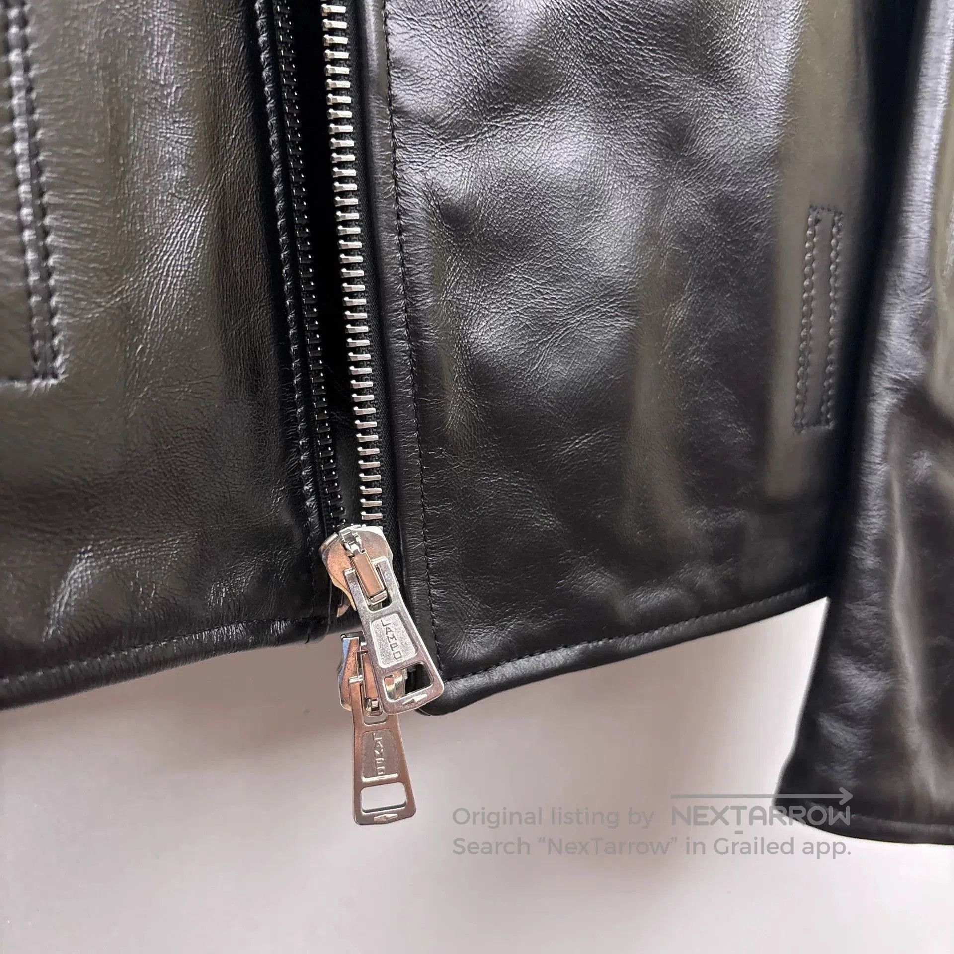 Our Legacy OUR LEGACY Leather Biker Jacket. Size US L / EU 52-54 / 3 - 3 Thumbnail