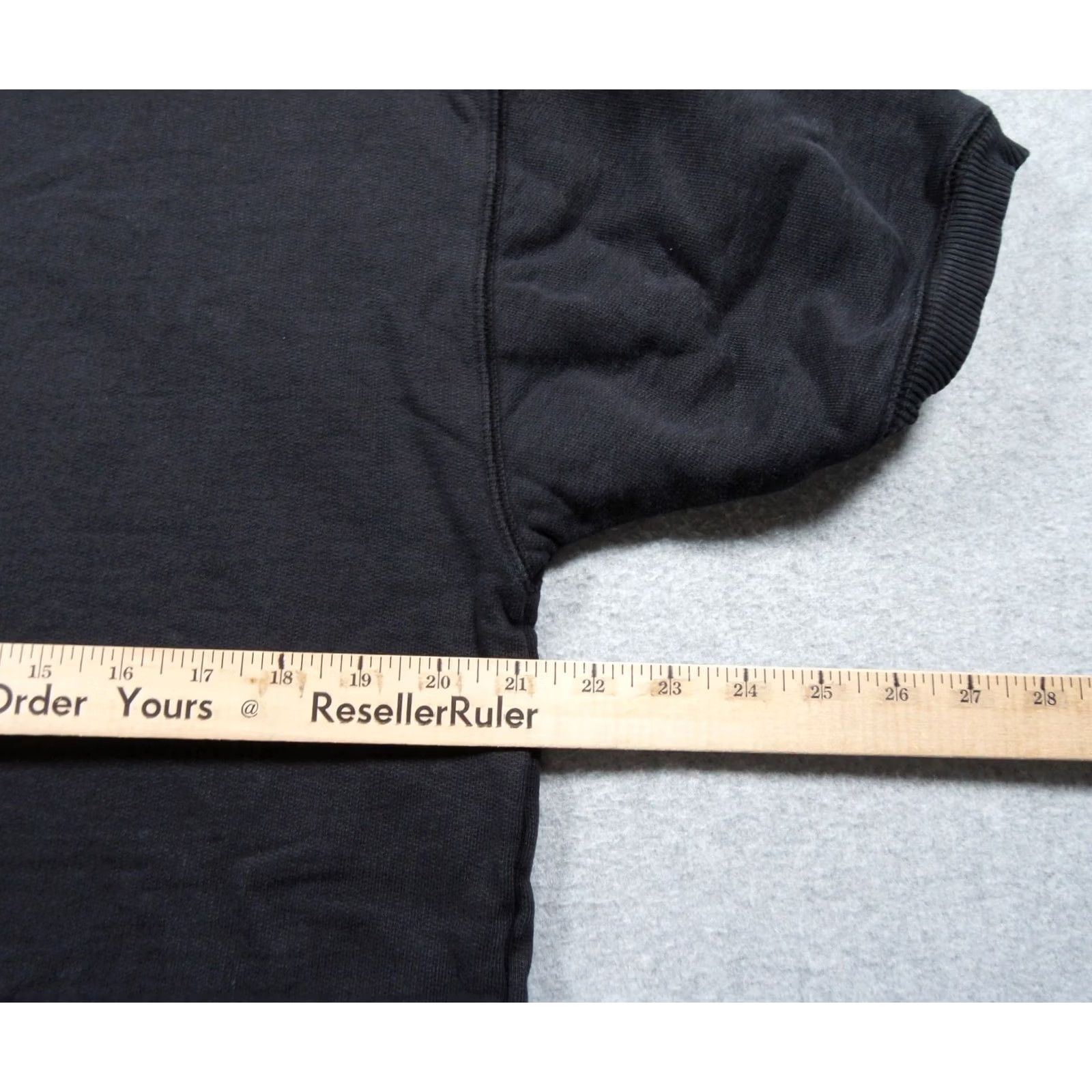 Saturdays NYC Saturdays NYC Sweatshirt Womens Medium Black Crewneck Short Sleeve Crew Neck Pullover Cotton Fleece Logo Regular Modern Casual/Business/Travel Size M / US 6-8 / IT 42-44 - 7 Thumbnail