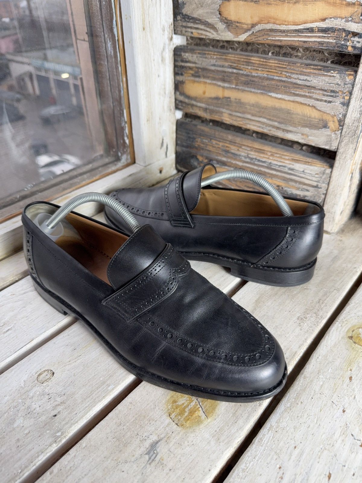 Bally Luxury Bally Goodyear Welt Penny Loafers Black Men’s US 11 Size US 11 / EU 44 - 1 Thumbnail