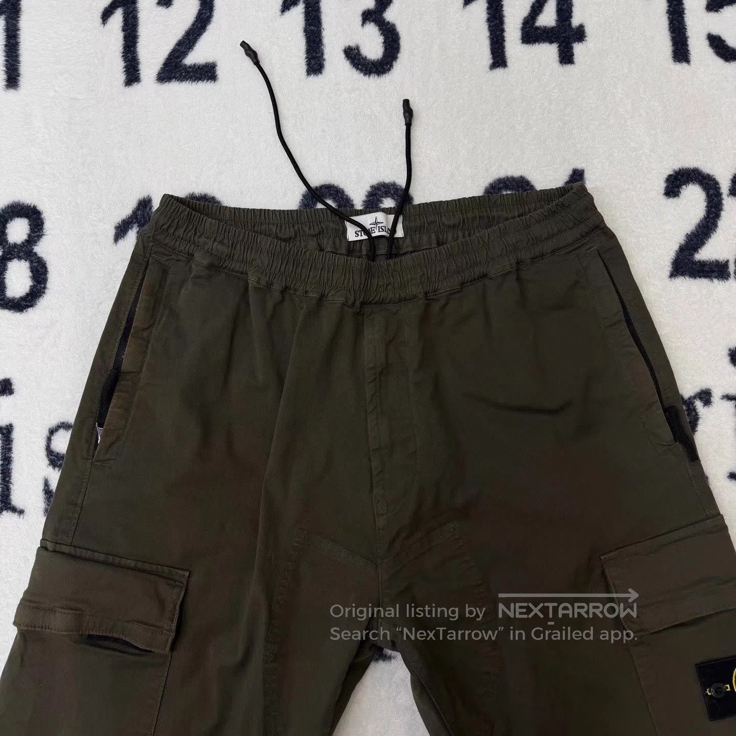 Stone Island Green Cargo Pants with Multiple Pockets Size 38. Size US 38 / EU 54 - 3 Thumbnail