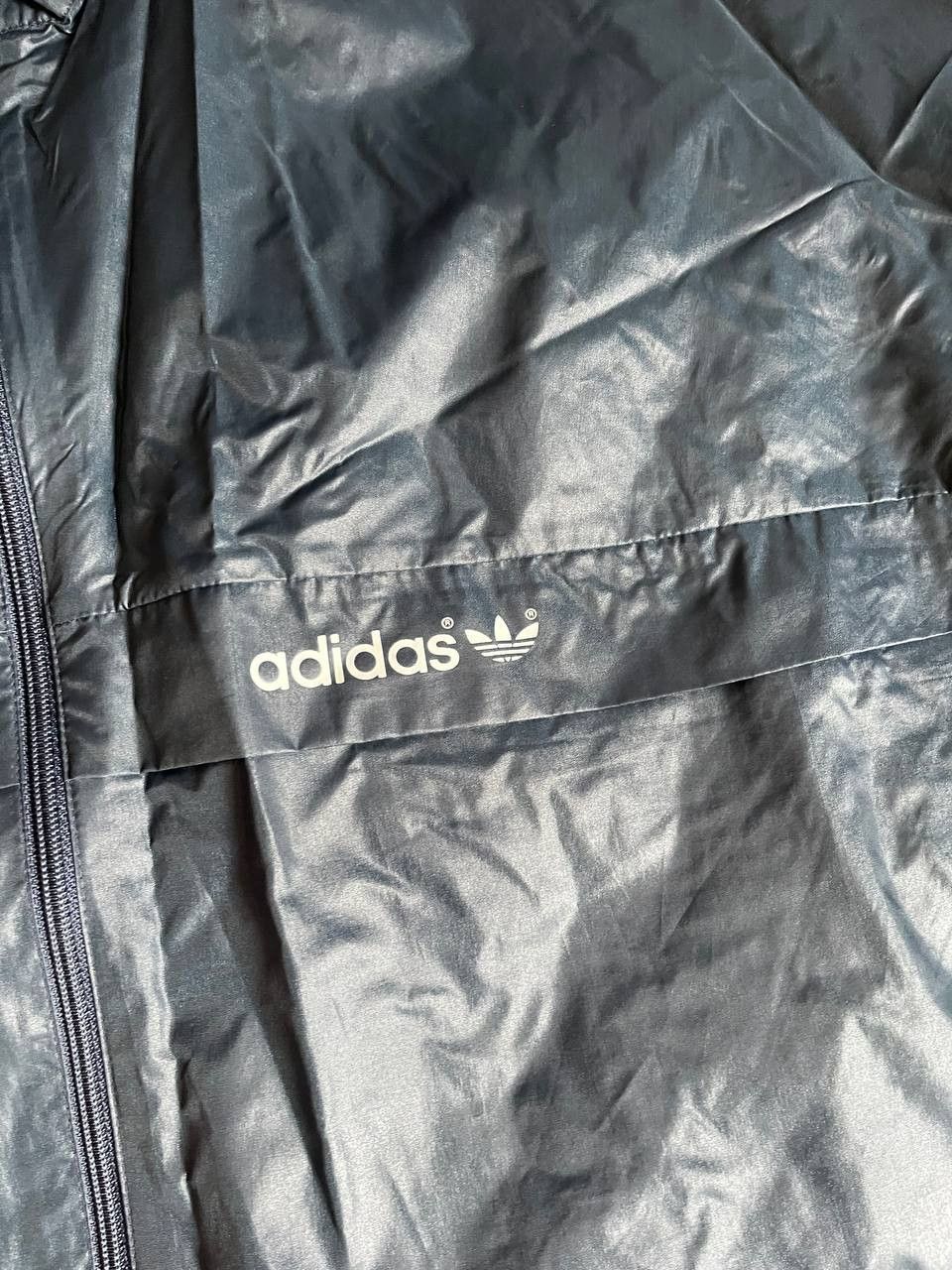 Adidas × Vintage Vintage 90s Adidas Nylon Windbreaker Track Jacket Size US XL / EU 56 / 4 - 5 Thumbnail