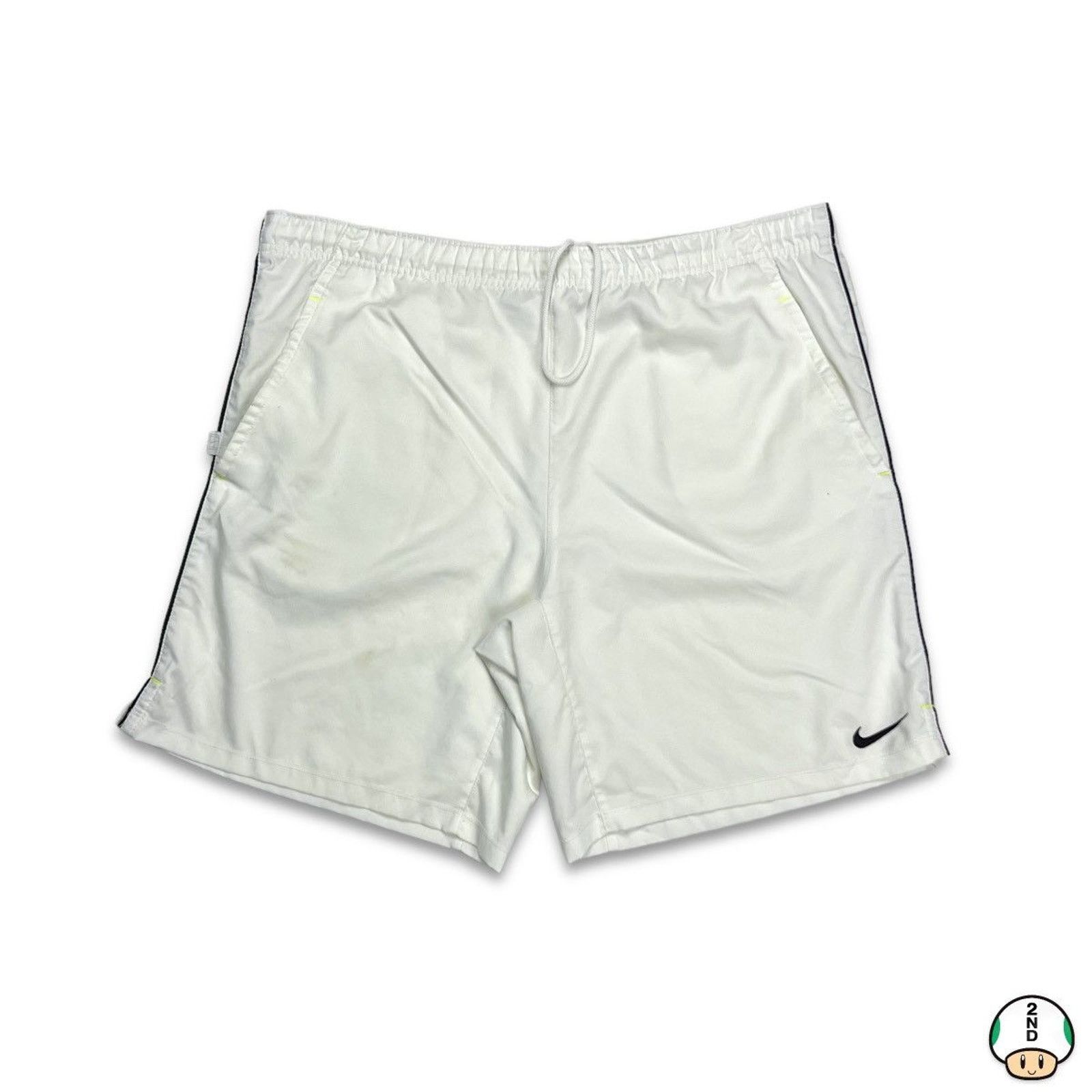 Nike × Vintage Nike Sportswear Shorts XL Swoosh Pocketed Gym Fit Dry Pants Size US 39 - 1 Thumbnail