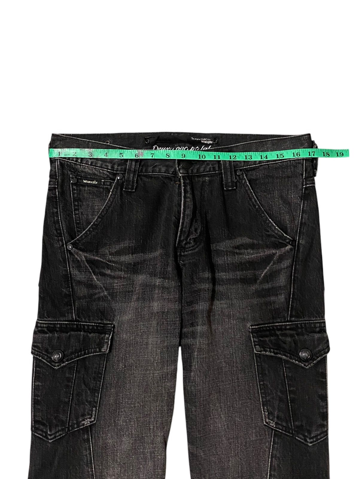 Wrangler Wrangler Washed Old Black Bootcut Denim Size US 33 - 16 Thumbnail