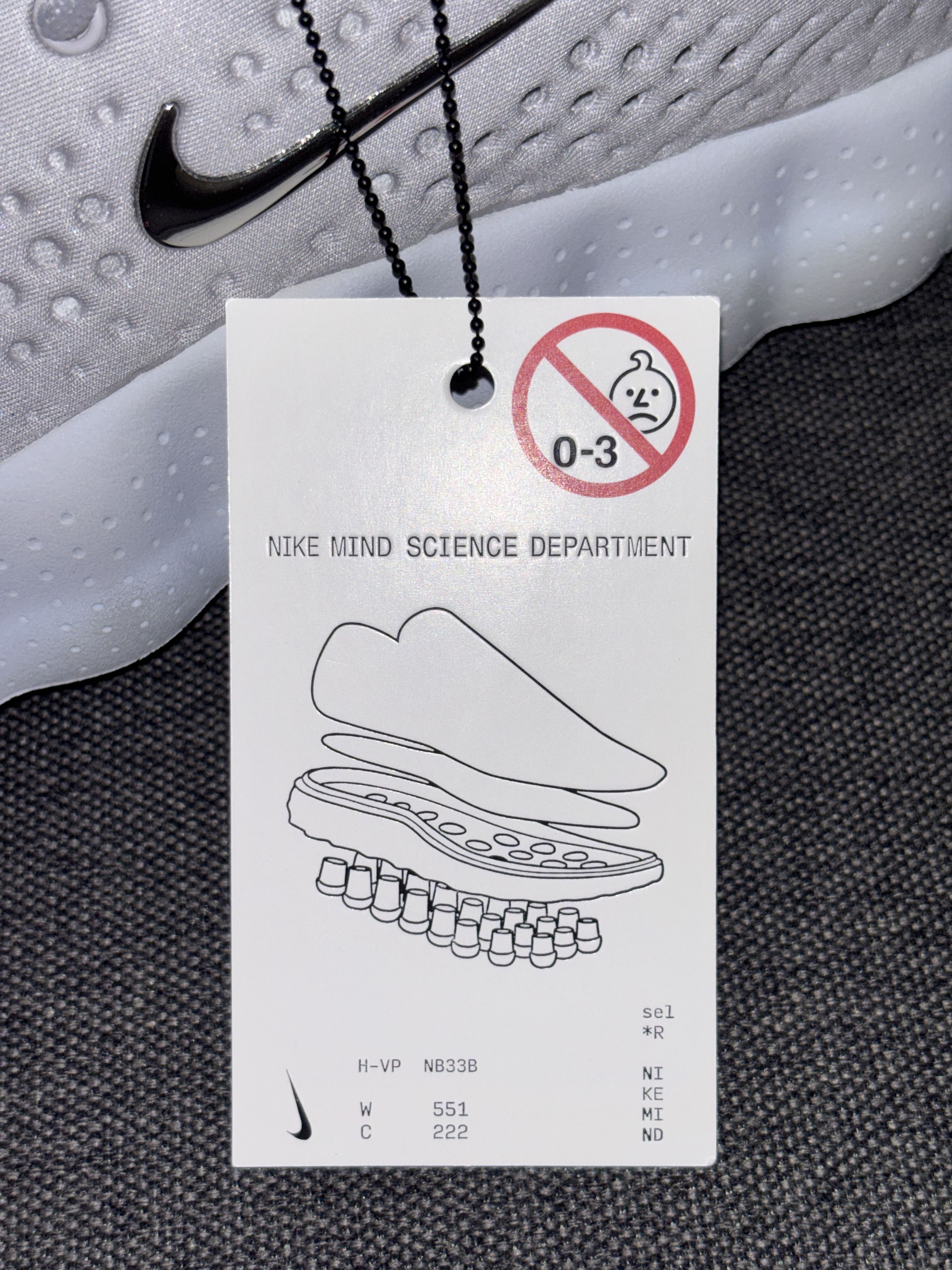 Nike Nike Mind 002 Light Smoke Grey (2026) Men’s 7 HQ4308-003 Size US 7 / EU 40 - 17 Thumbnail