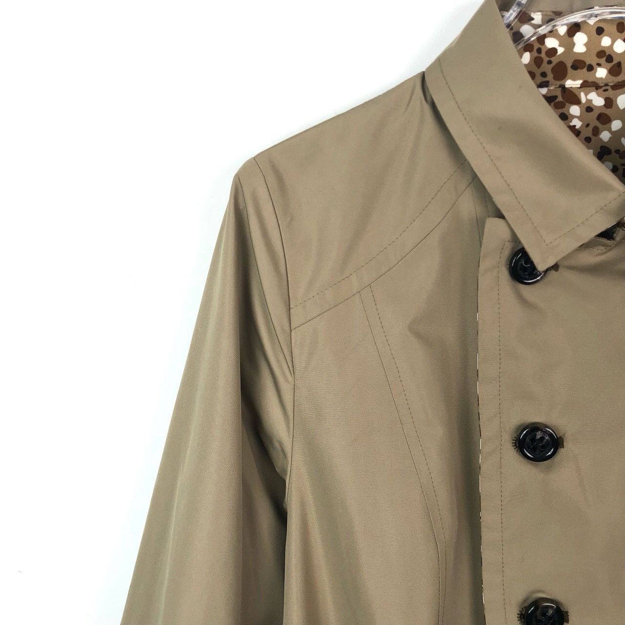 Burberry Burberry Double-Breasted Khaki Reversible Trench Coat Size S / US 4 / IT 40 - 5 Thumbnail