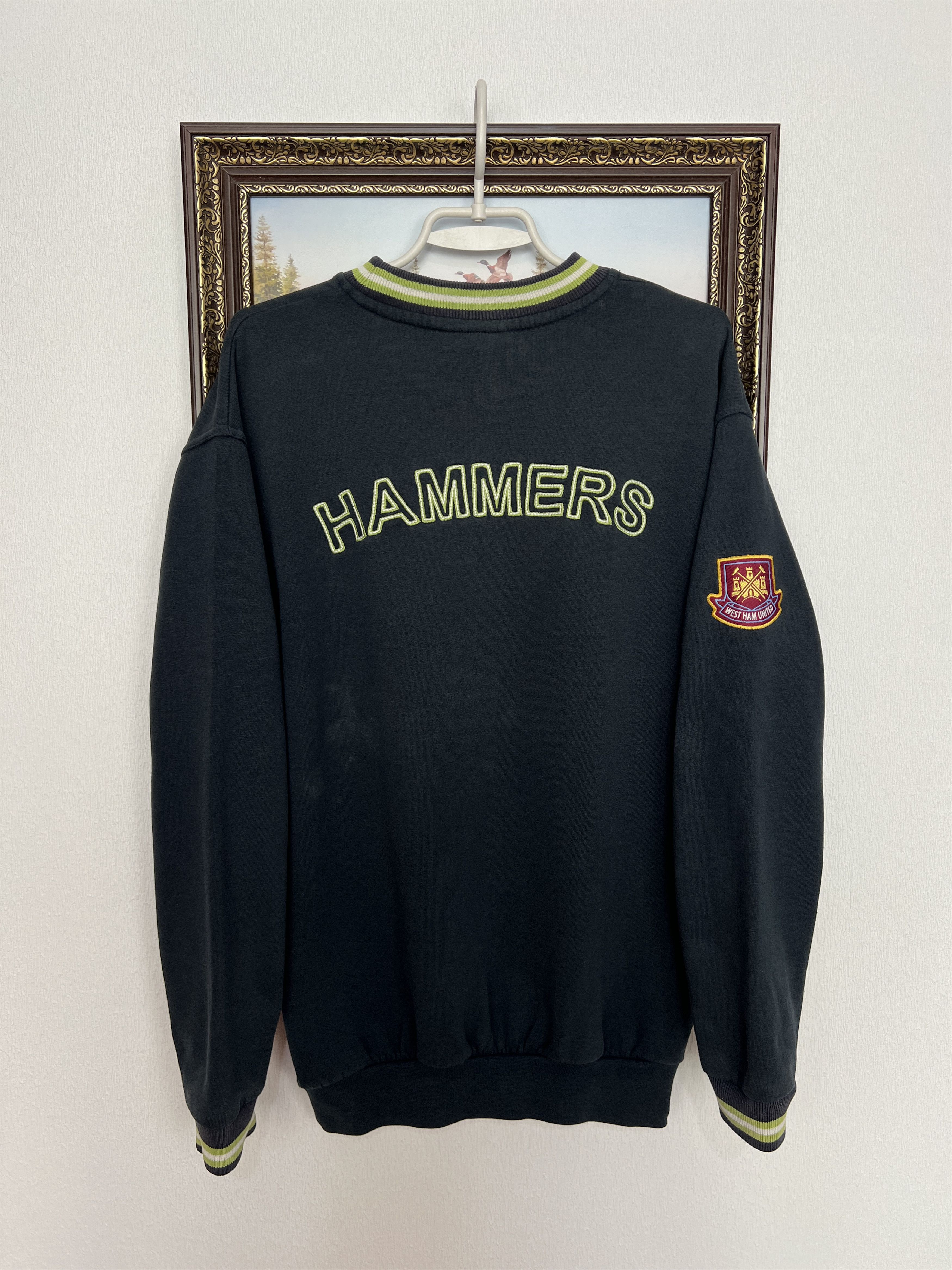 Fila West Ham United Hammers Football Sweatshirt Soccer Crewneck Size US M / EU 48-50 / 2 - 9 Thumbnail