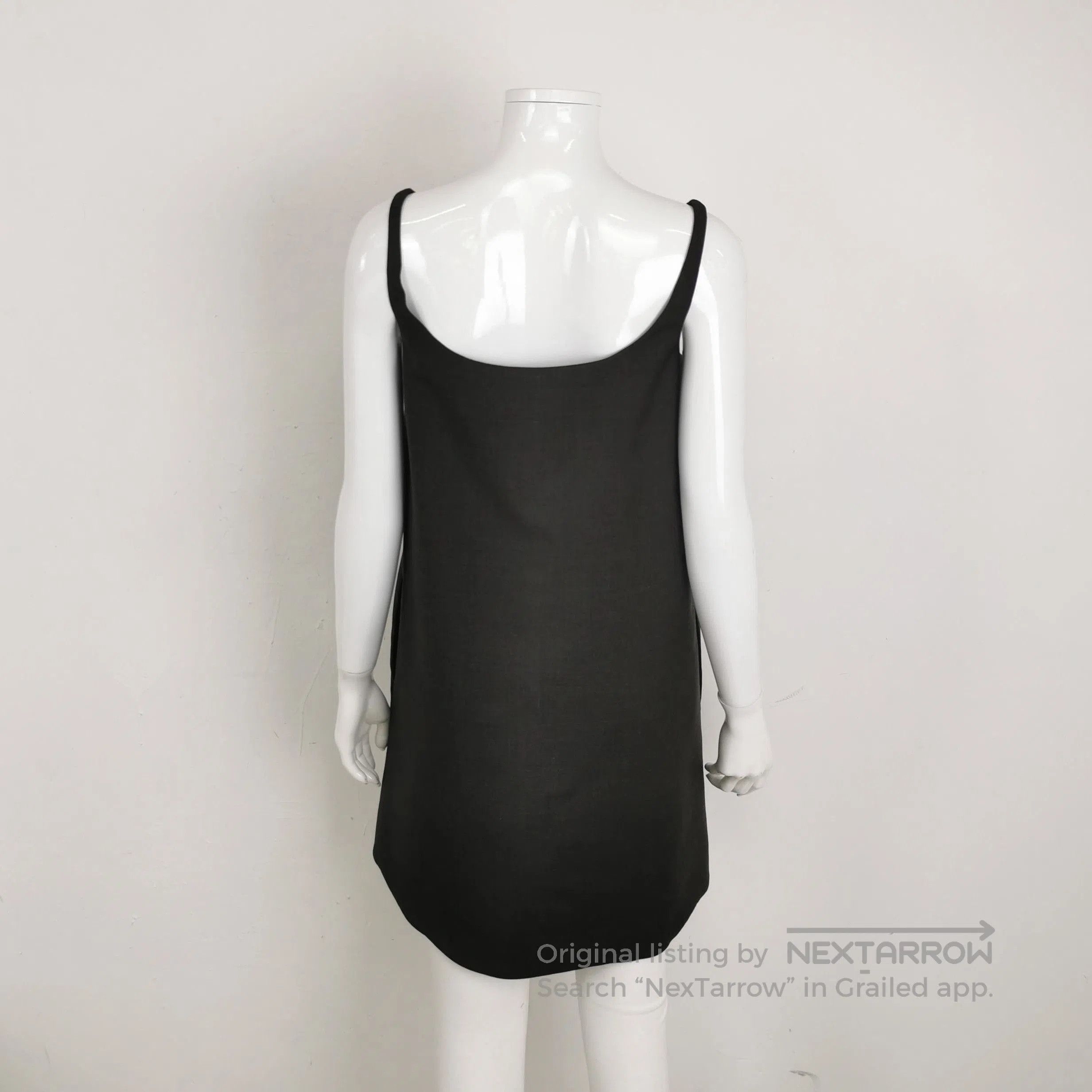 Prada Prada Wool Solid Color Cami Dress . Size S / US 4 / IT 40 - 2 Thumbnail