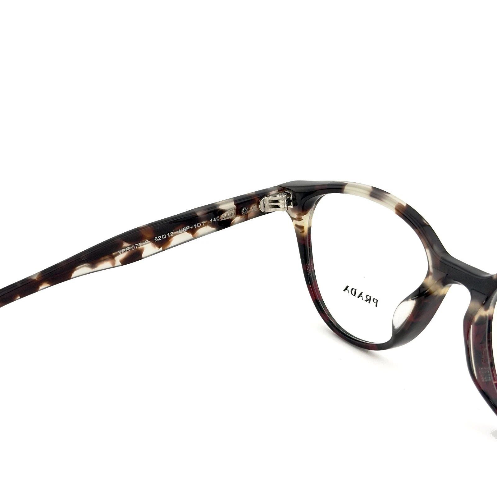 Prada PRADA 07T JOURNAL PR07TV Brown Eyeglasses Optical Frame Size ONE SIZE - 6 Thumbnail