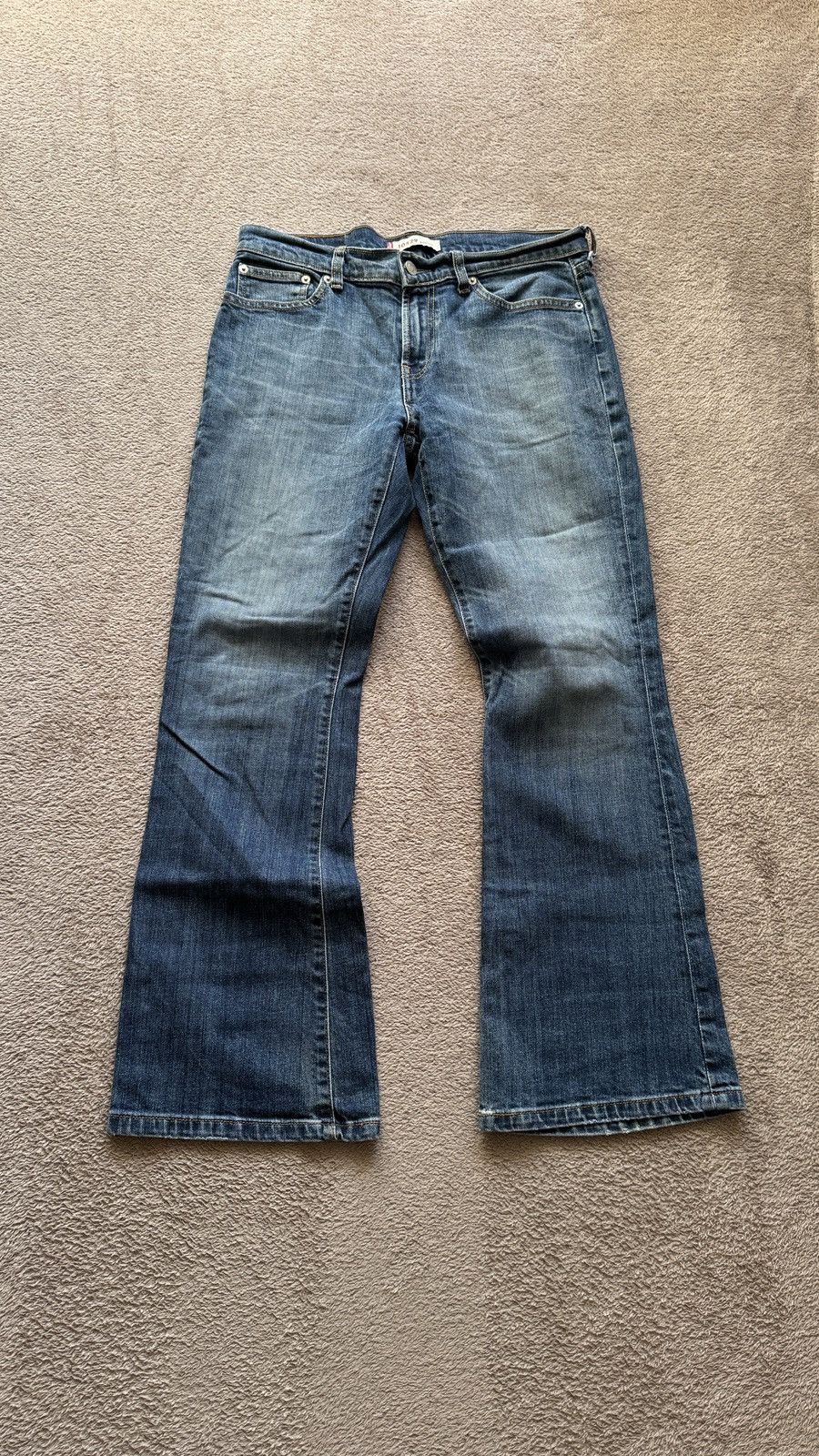 Flared Cowboy Levis Jeans Y2K Mudwash y2k ysl LGB if6was9