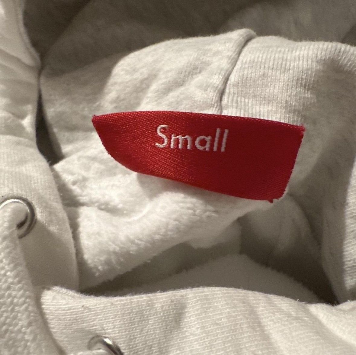 Supreme White and Grey sidelined supreme mens pullover hoodie (SS18) Size US S / EU 44-46 / 1 - 5 Thumbnail