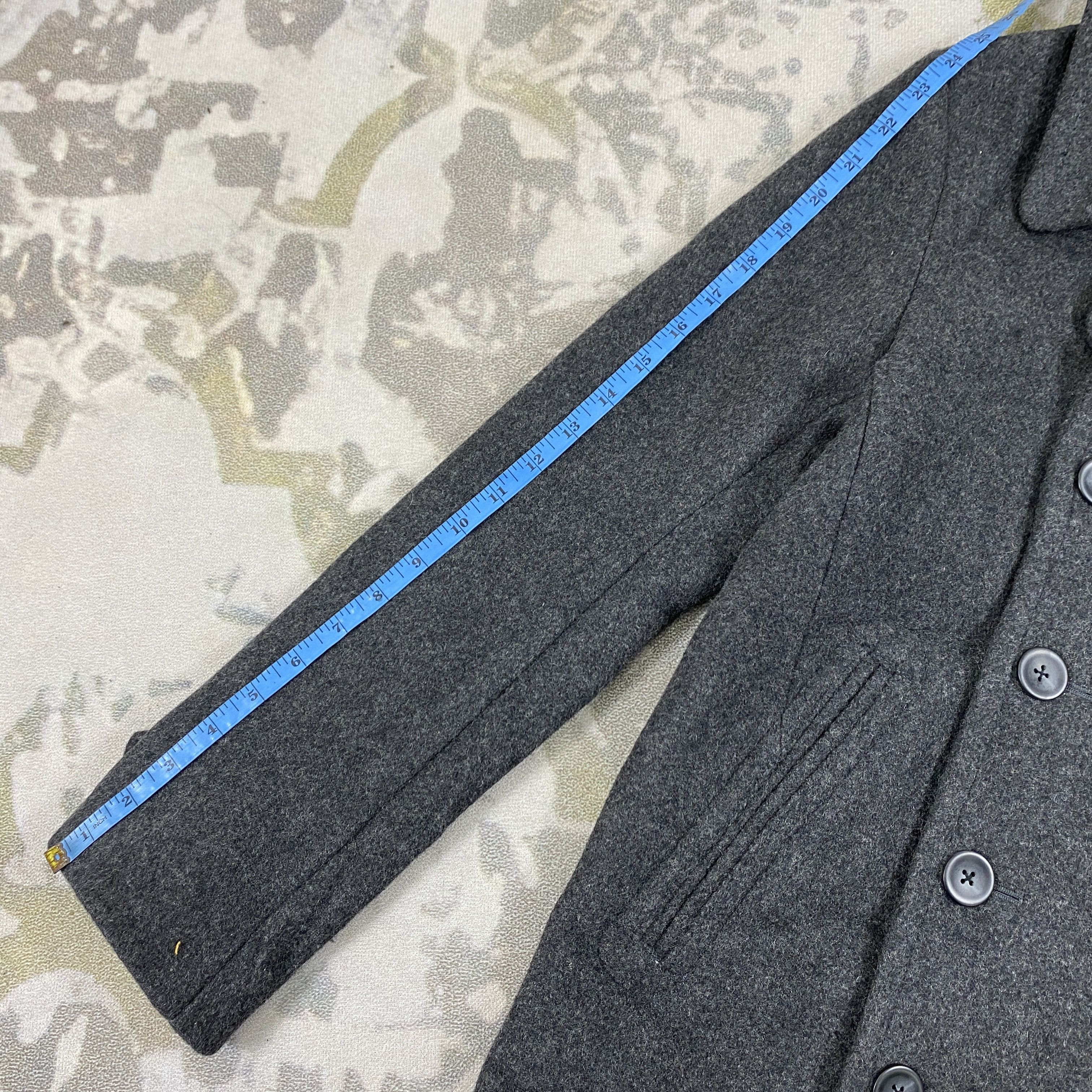 If Six Was Nine Vintage Trove Wool Peacoat Jacket- J453 Size US S / EU 44-46 / 1 - 6 Thumbnail