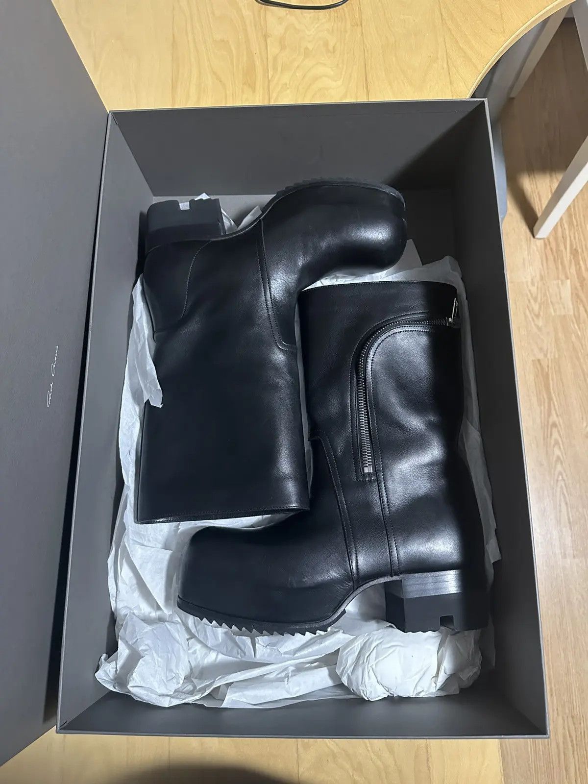 Rick Owens Rick Owens Bauhaus Ballast Boots SS25 Size US 9 / EU 42 - 2 Thumbnail