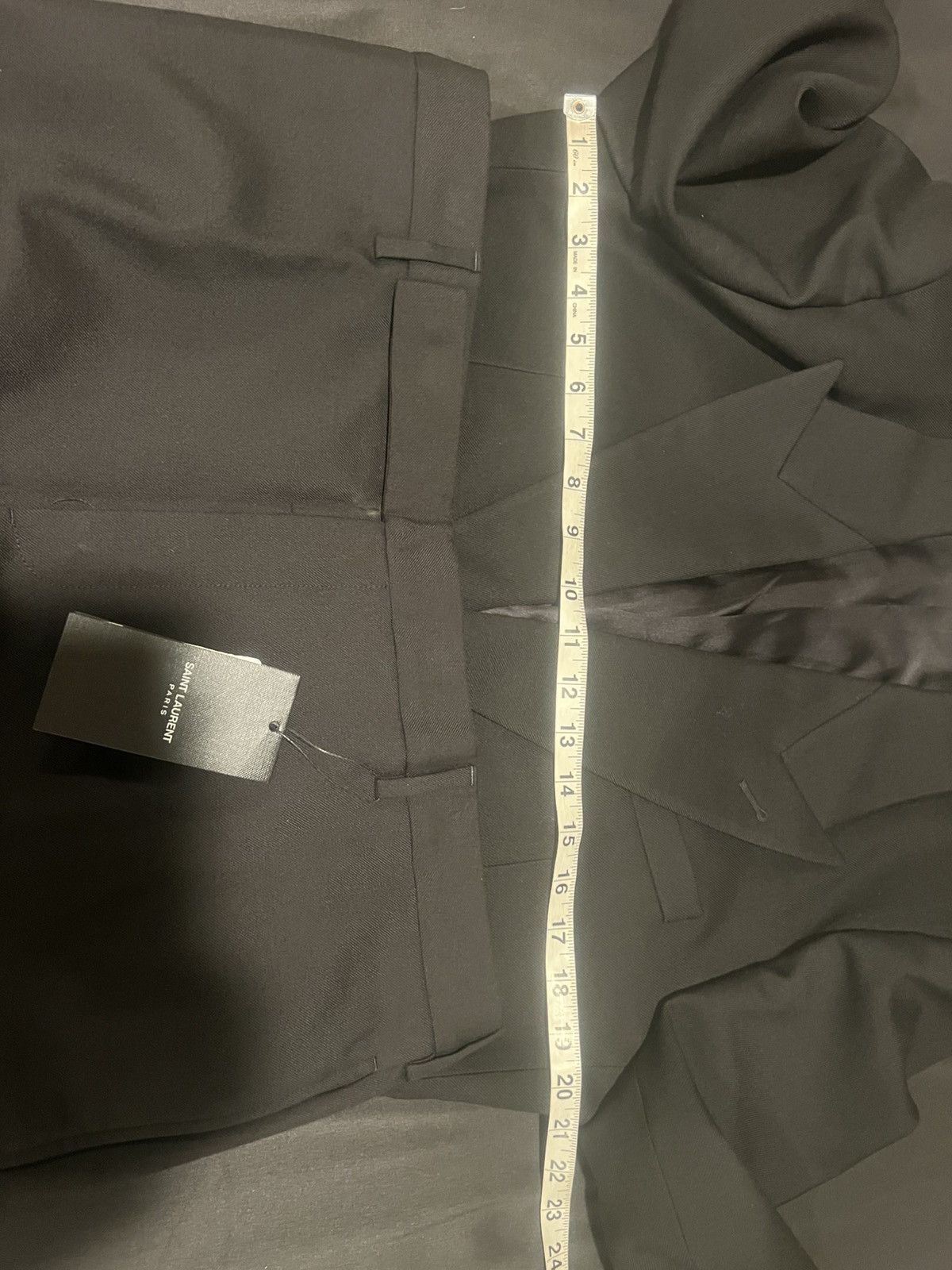 Saint Laurent Paris Saint Laurent mens suit. 52/42. $4400 Size 42R - 3 Thumbnail