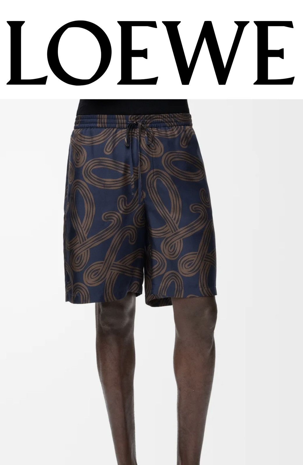 Loewe Loewe Silk Shorts - Size ML Size US 36 / EU 52 - 2 Thumbnail
