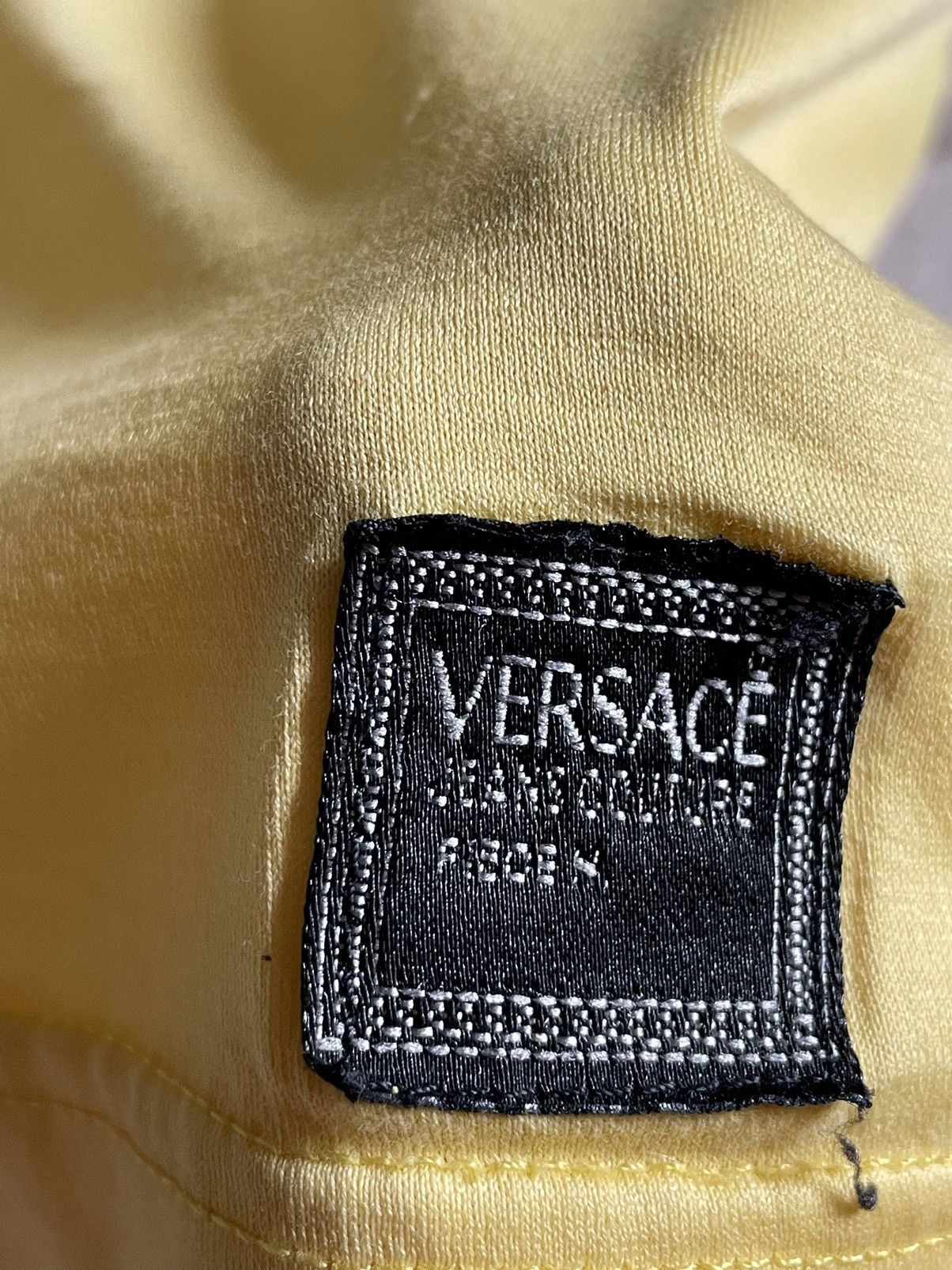 Versace × Versace Jeans Couture × Vintage Vintage Versace Jeans Couture 90’s T-Shirt Center Logo Rare Size US L / EU 52-54 / 3 - 5 Thumbnail