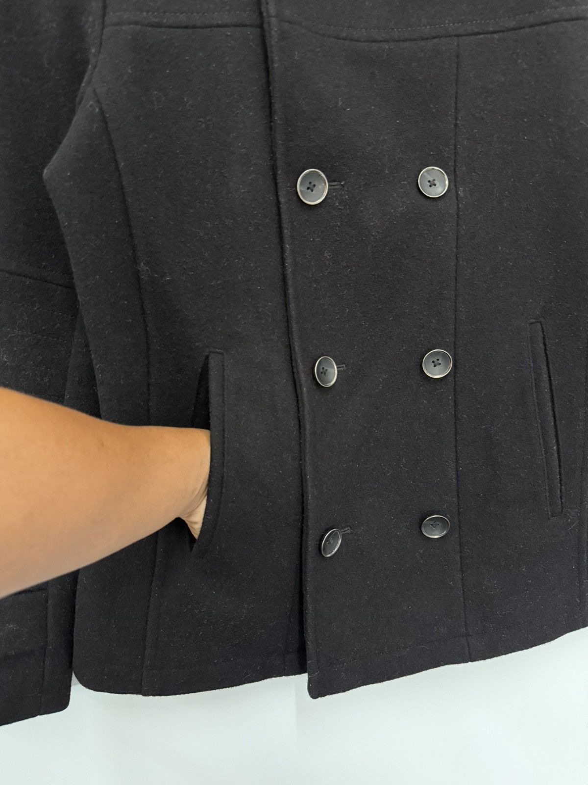 Japanese Brand 🔥 VANQUISH WOOL PEACOAT Size US S / EU 44-46 / 1 - 4 Thumbnail