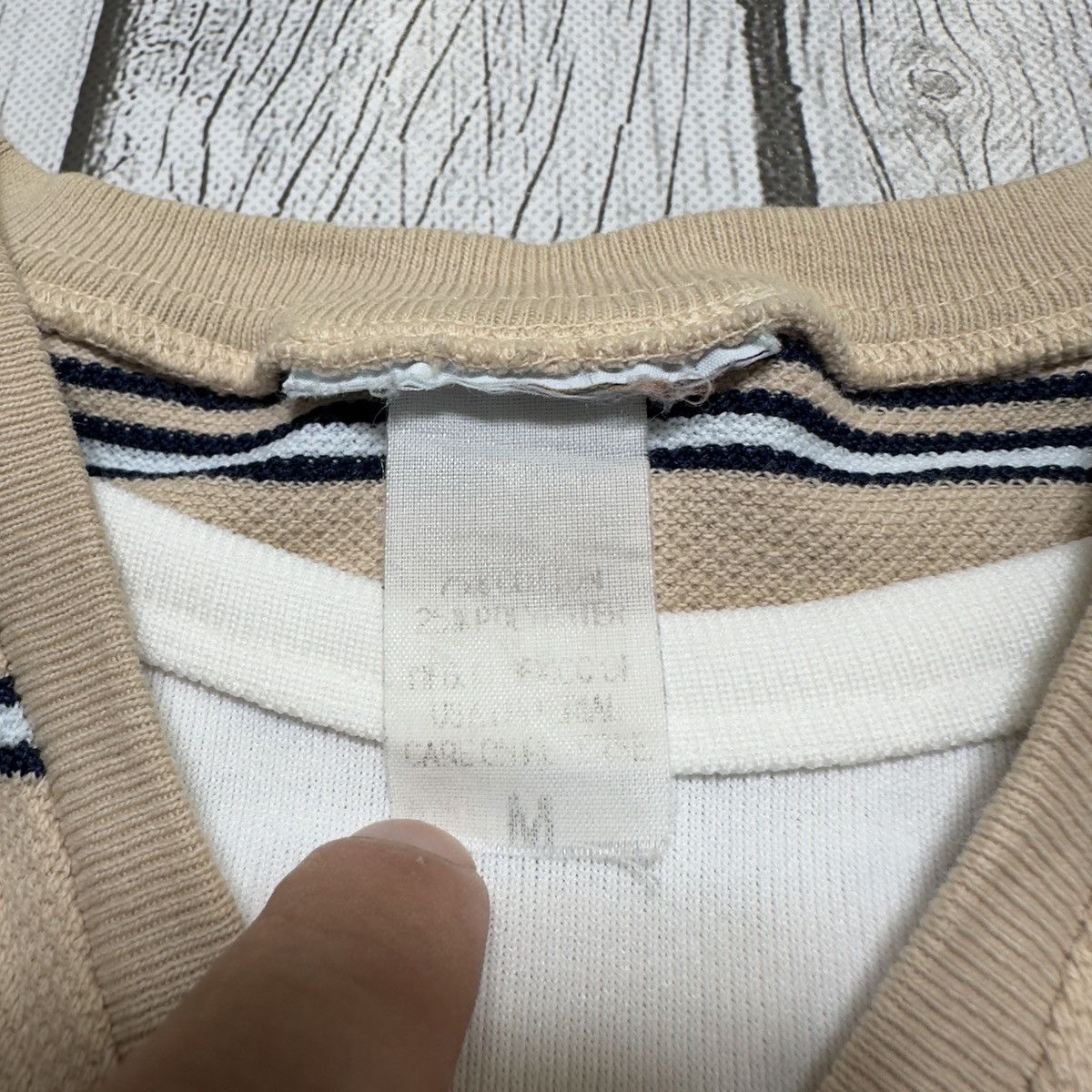 Vintage Vintage striped long sleeve shirt Size US M / EU 48-50 / 2 - 4 Thumbnail