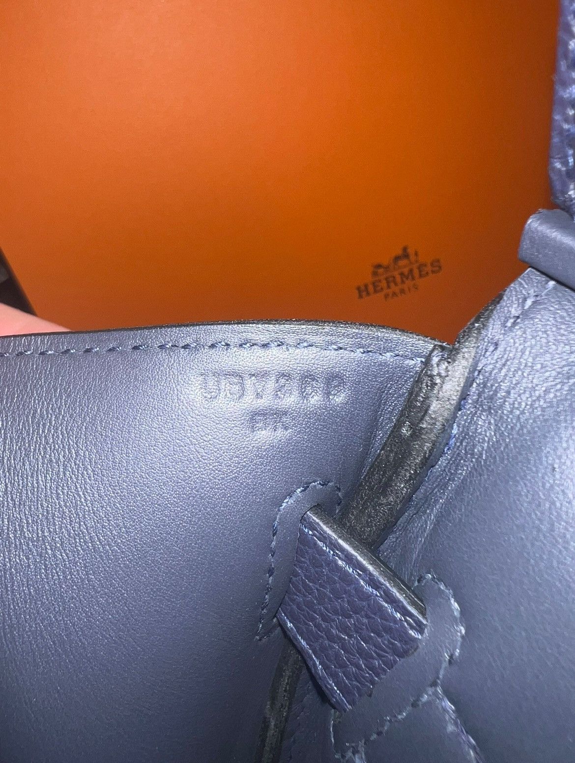 Hermes Hermes Hac a Dos GM Backpack Men’s “Midnight Blue” Size ONE SIZE - 14 Thumbnail